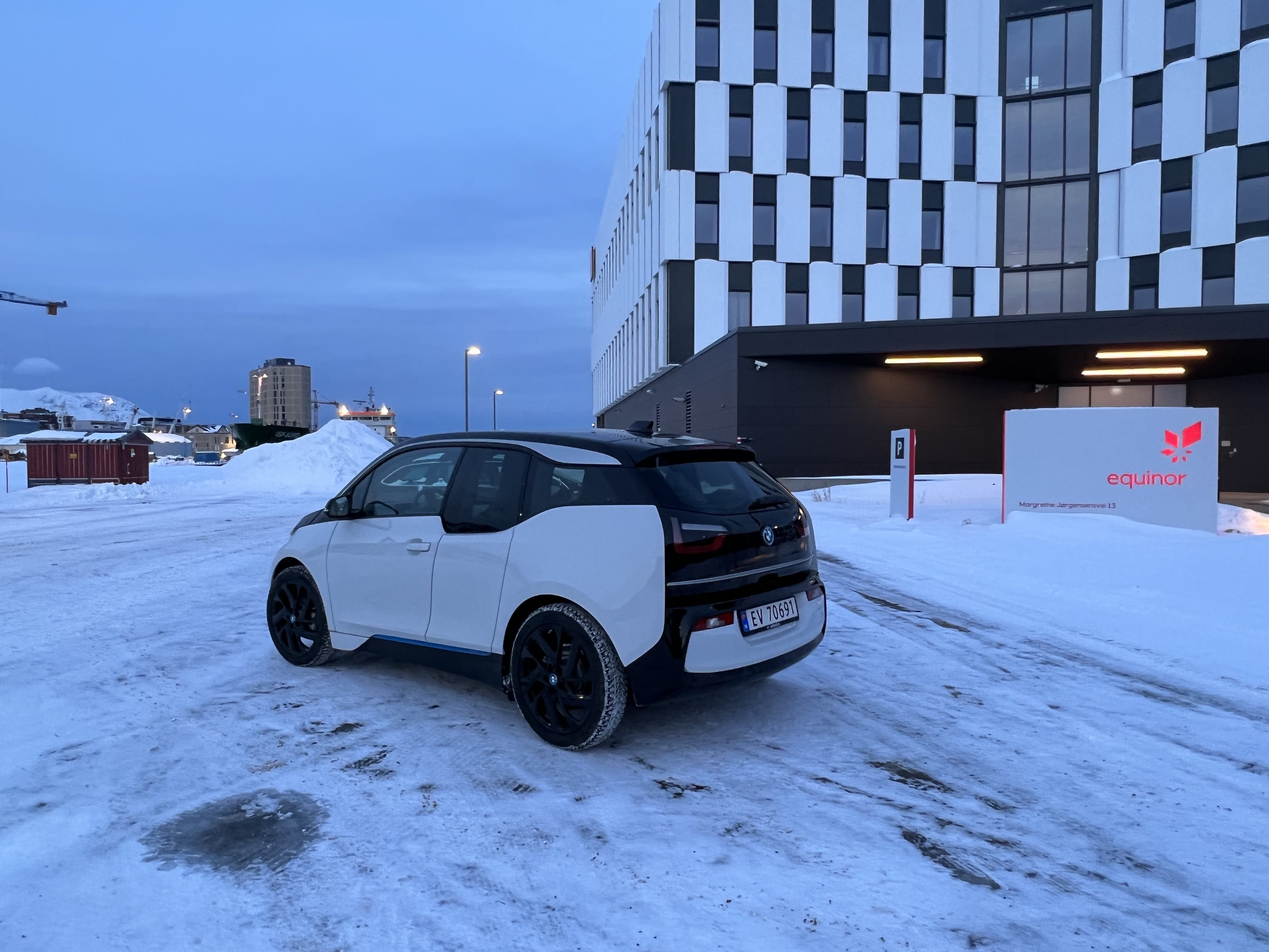 BMW i3 med GPS