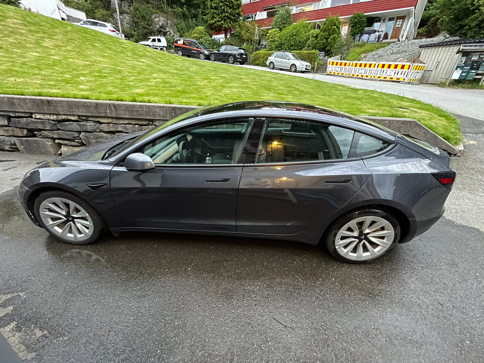 Tesla Model 3 med Aircondition