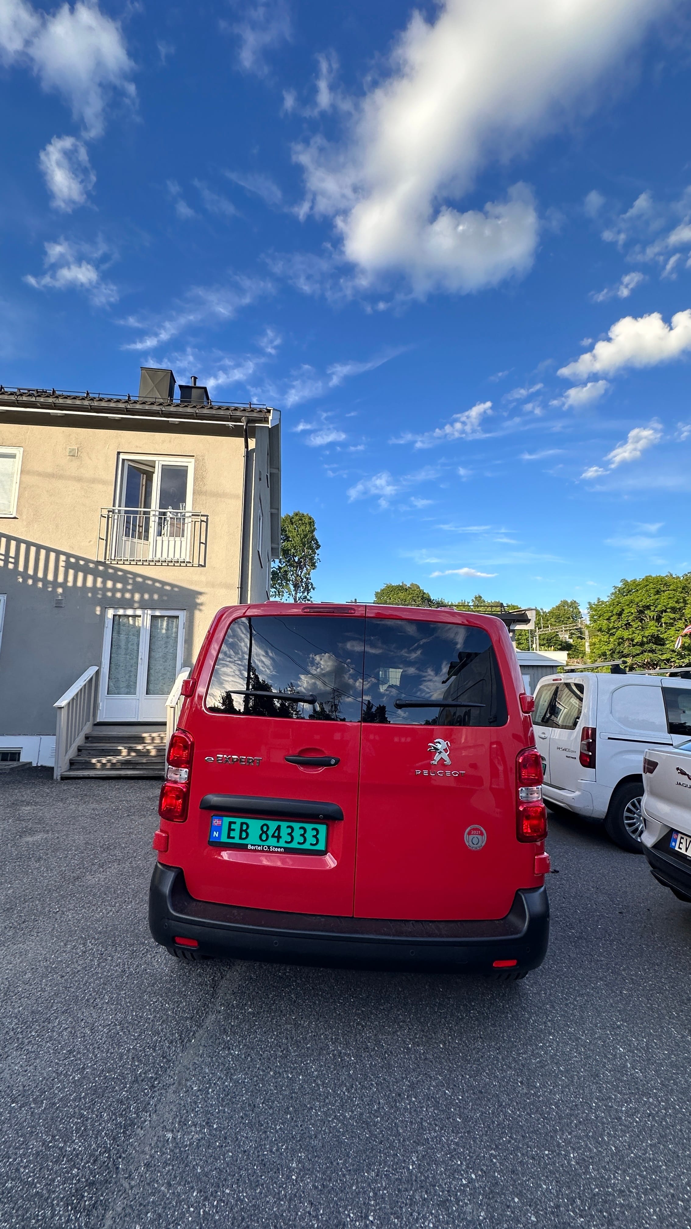 Peugeot Expert med Apple CarPlay