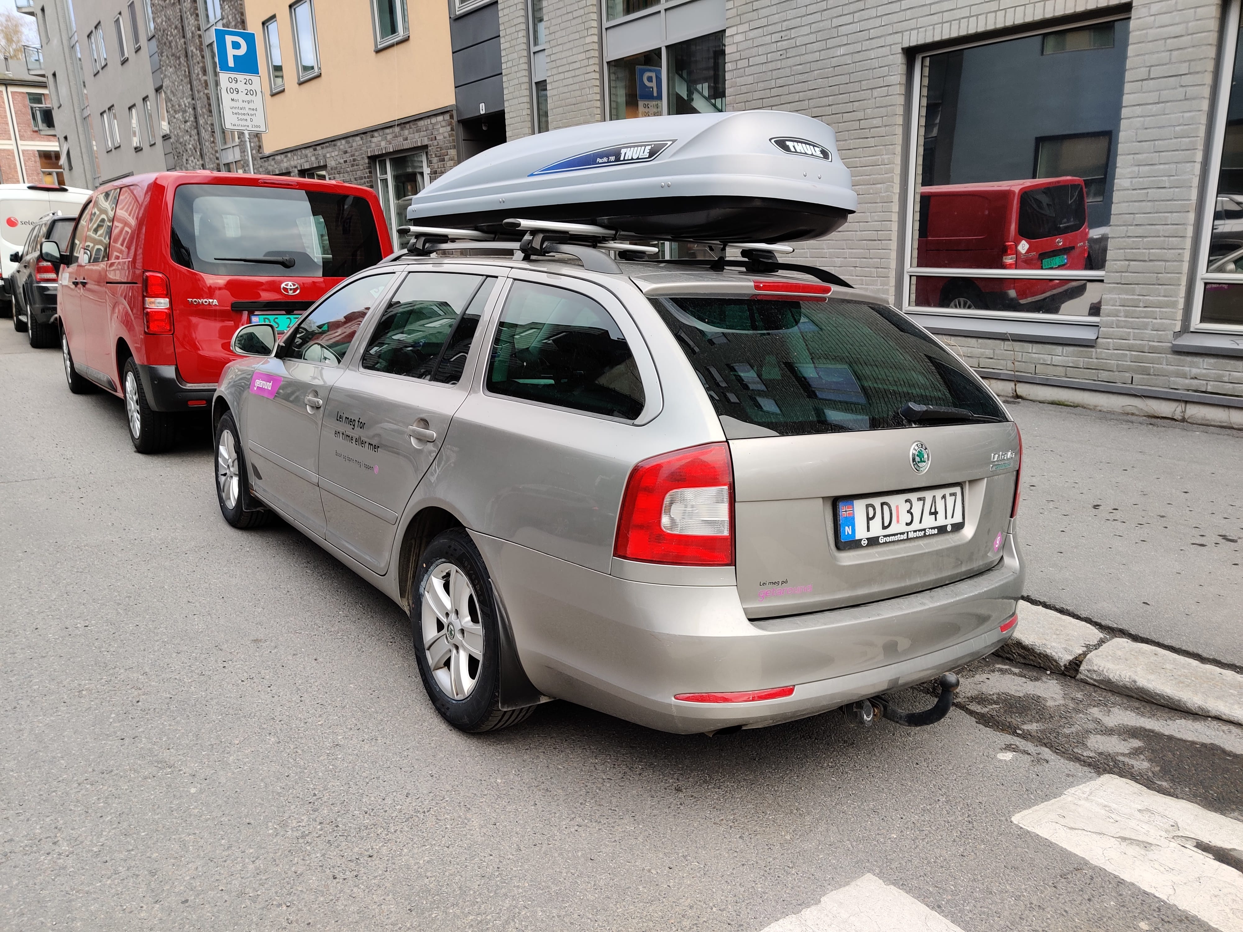 Skoda Octavia med Lydinngang