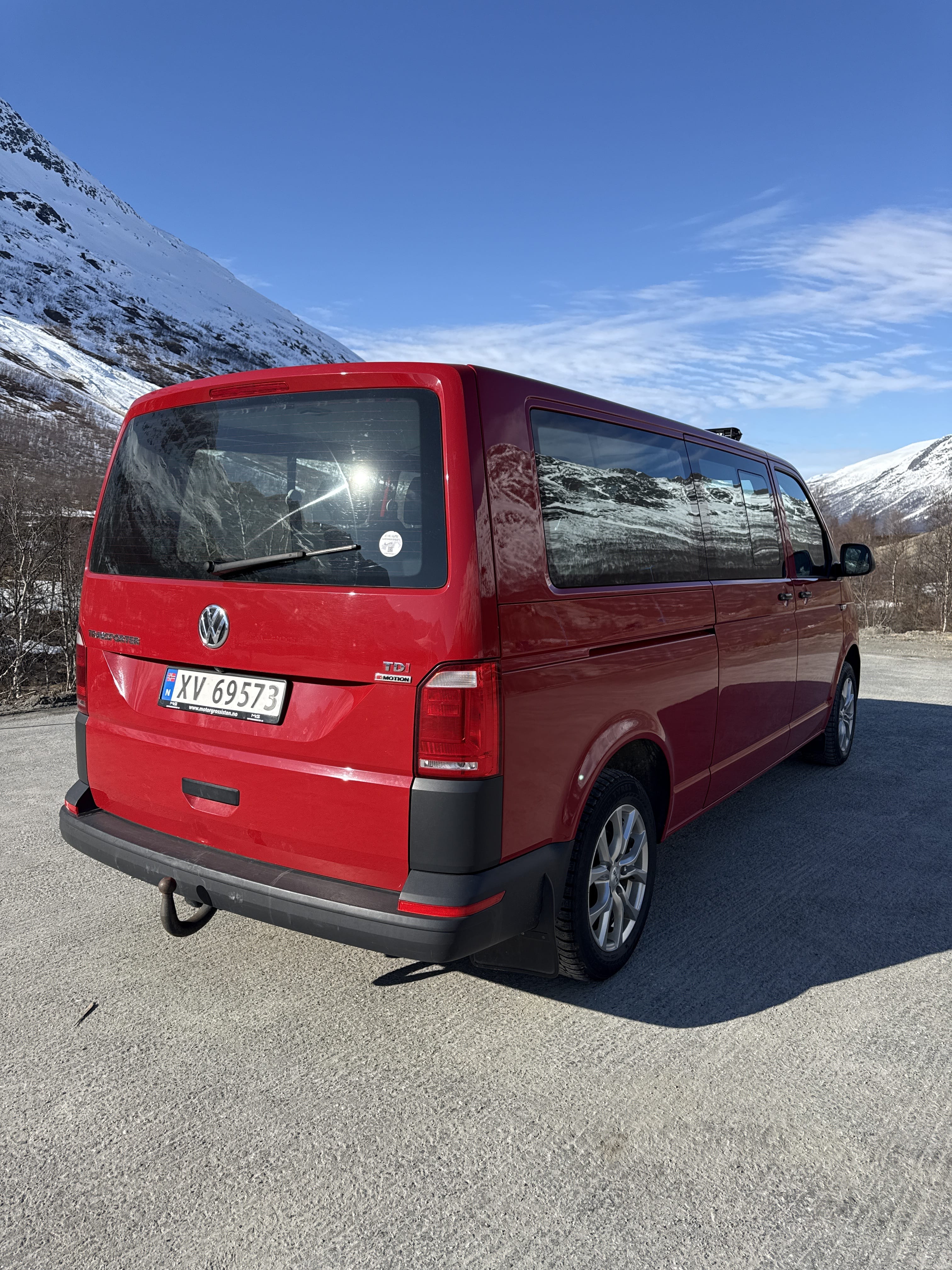Volkswagen Transporter Combi 4x4  9 seats  Extra Long med Ryggekamera
