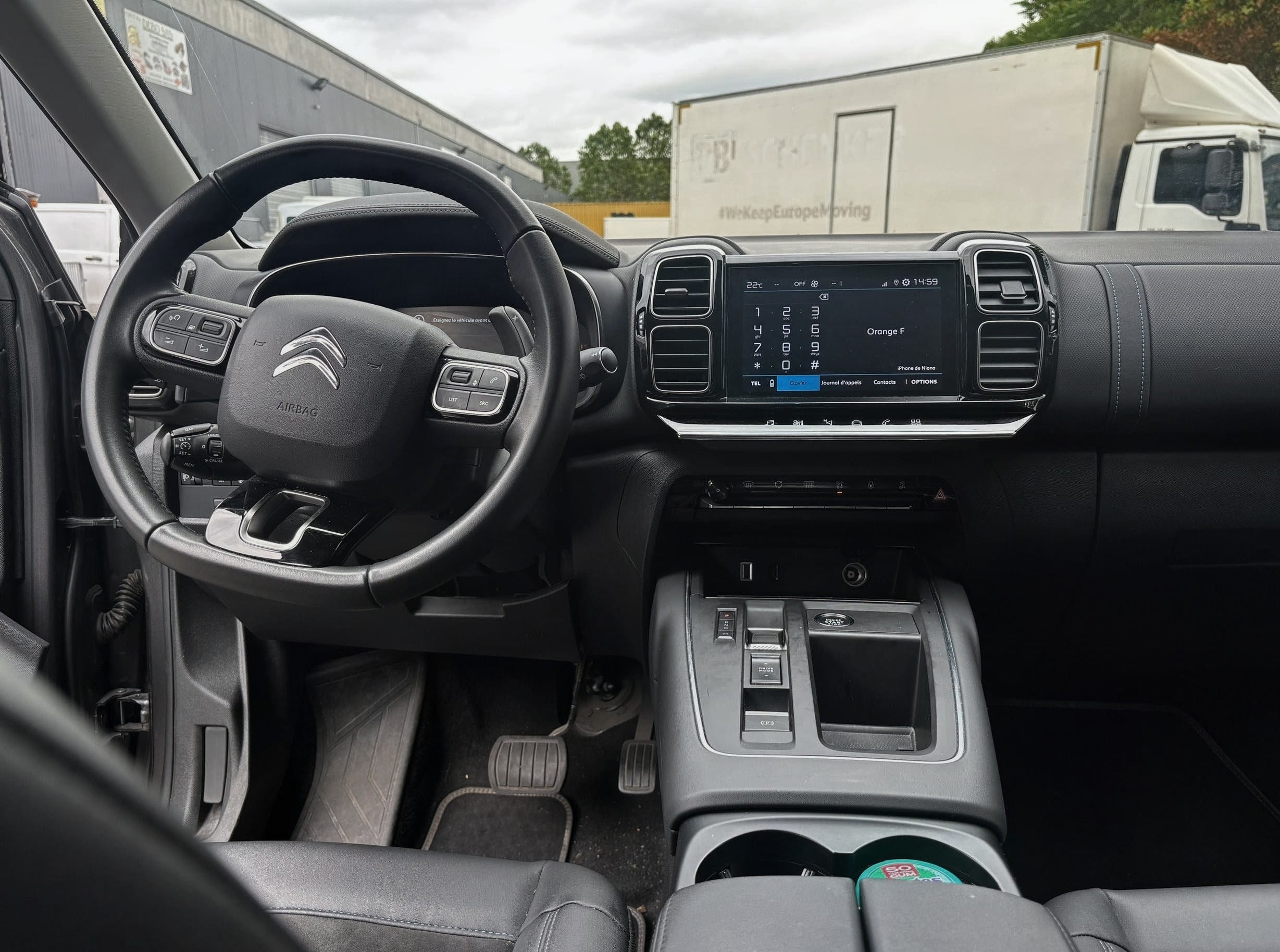Citroen C5 Aircross avec Apple CarPlay