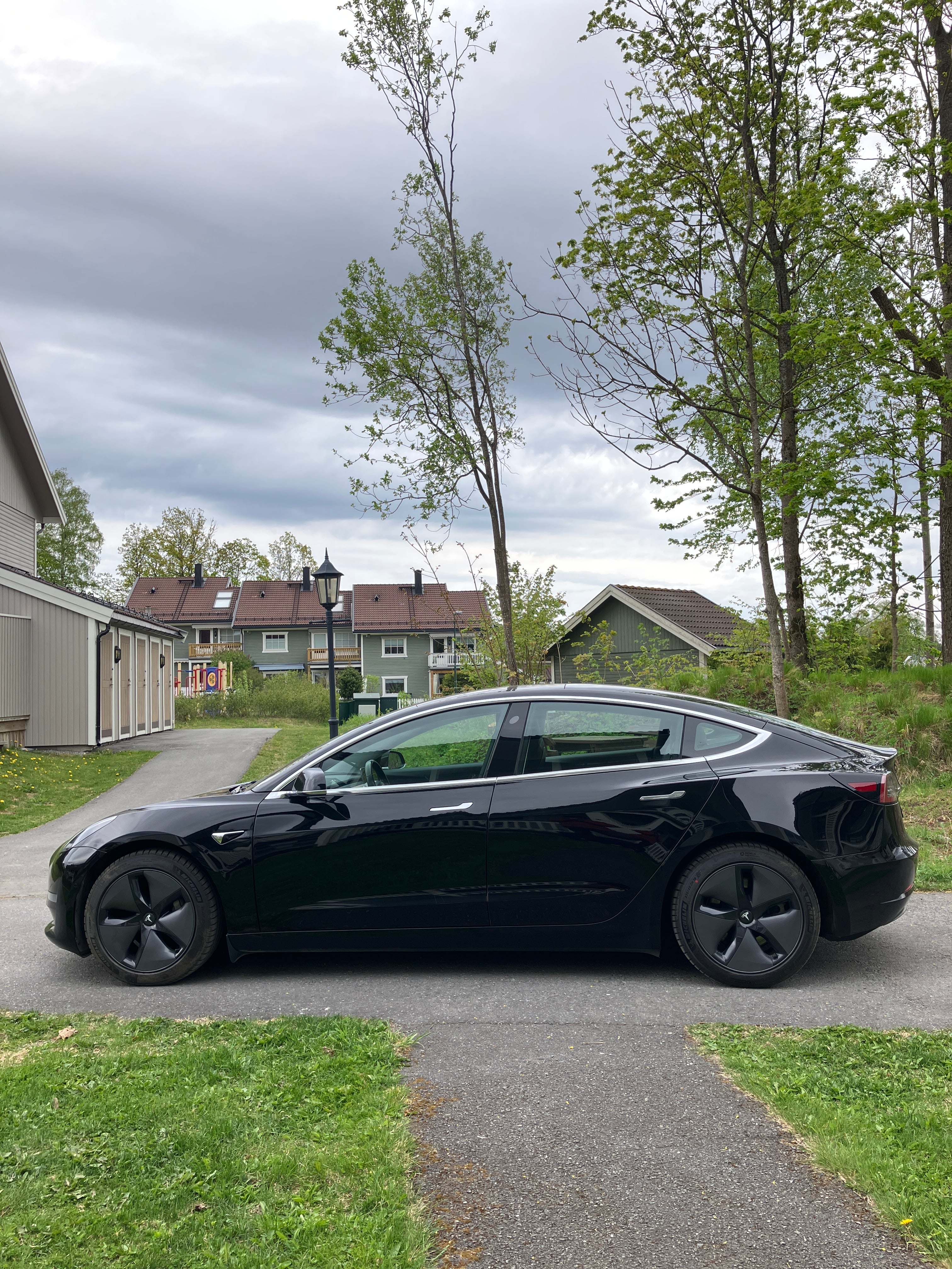 Tesla Model 3 med Aircondition
