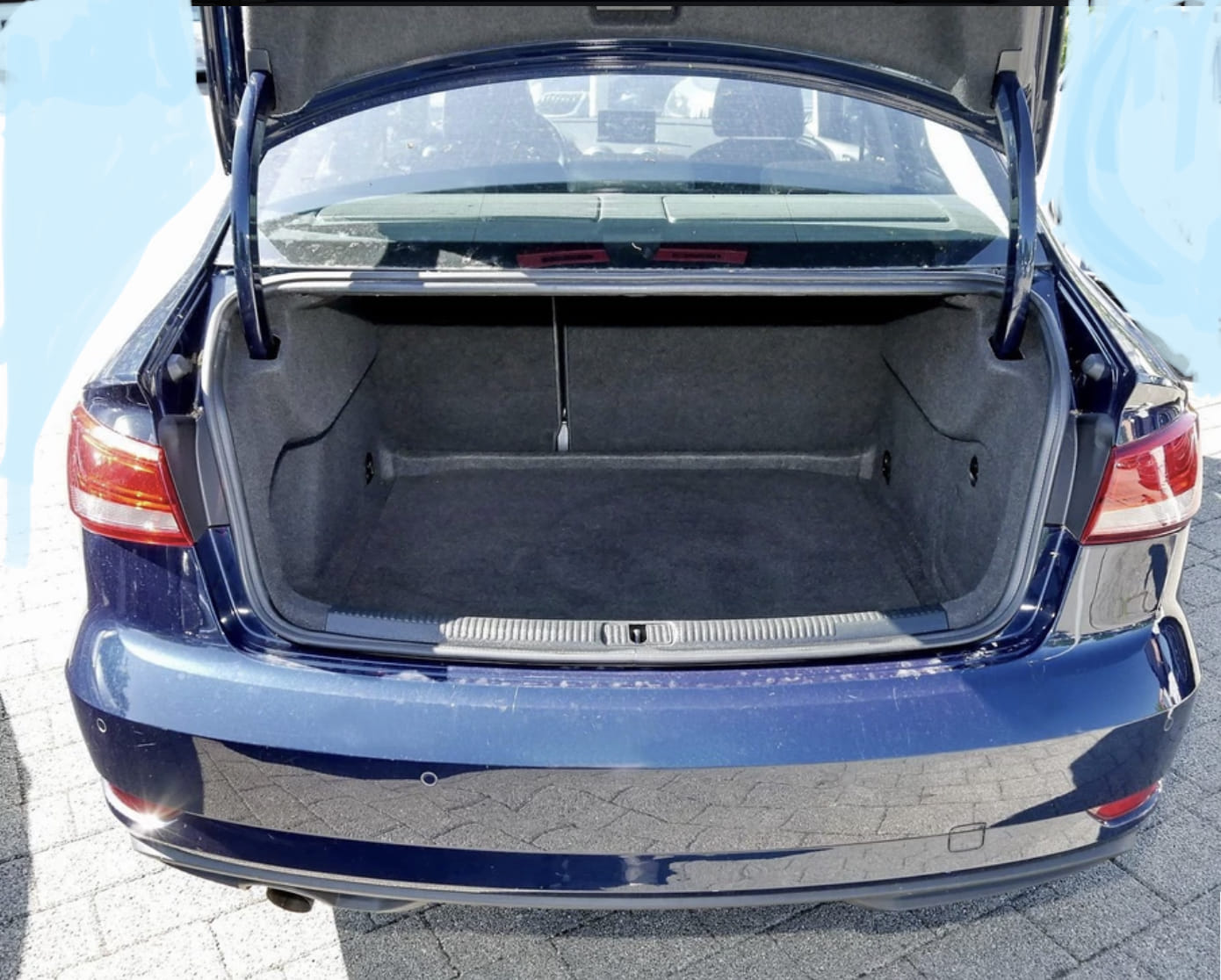 Audi A3 mit Navigationsgerät