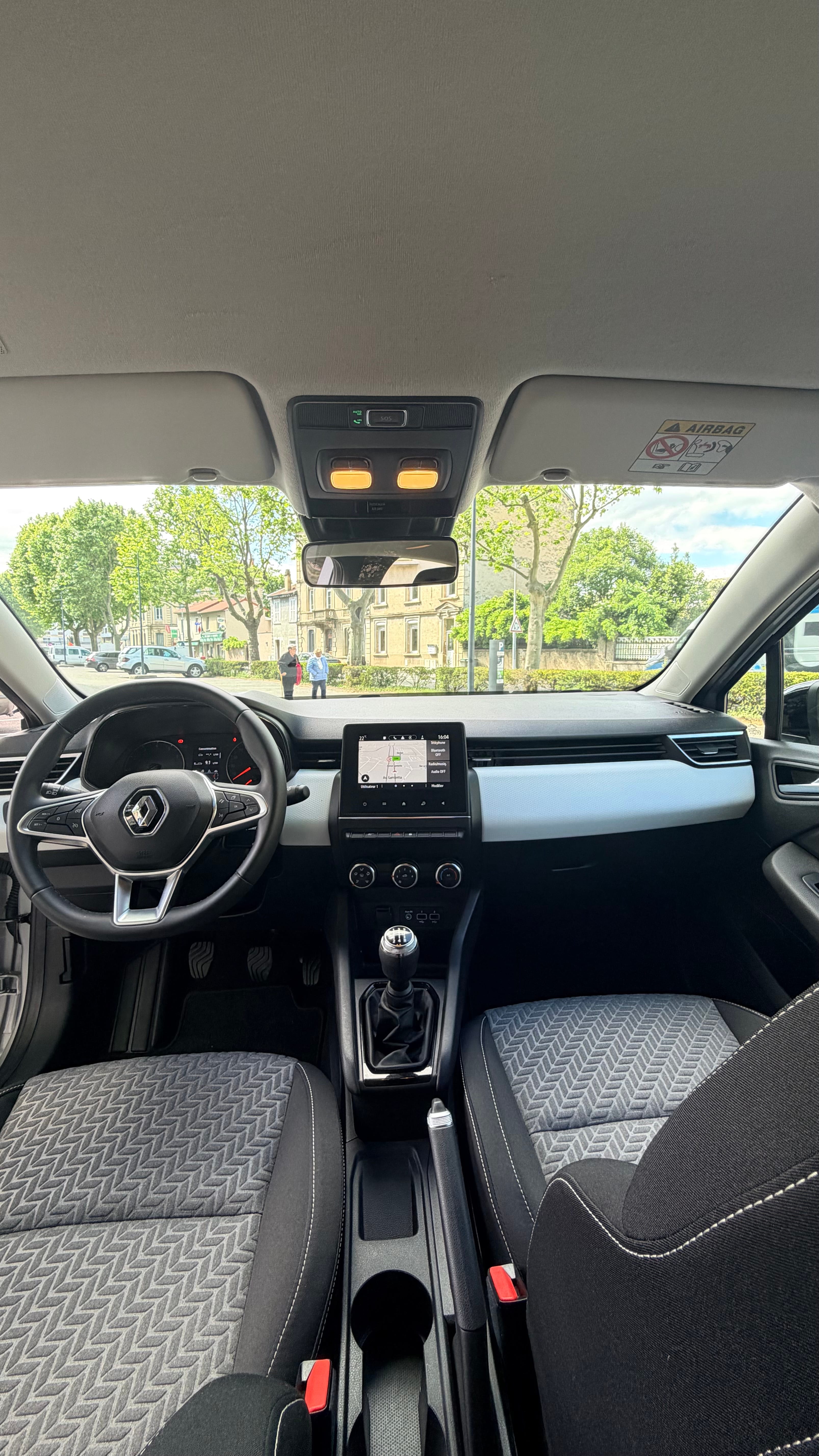 Renault Clio avec GPS