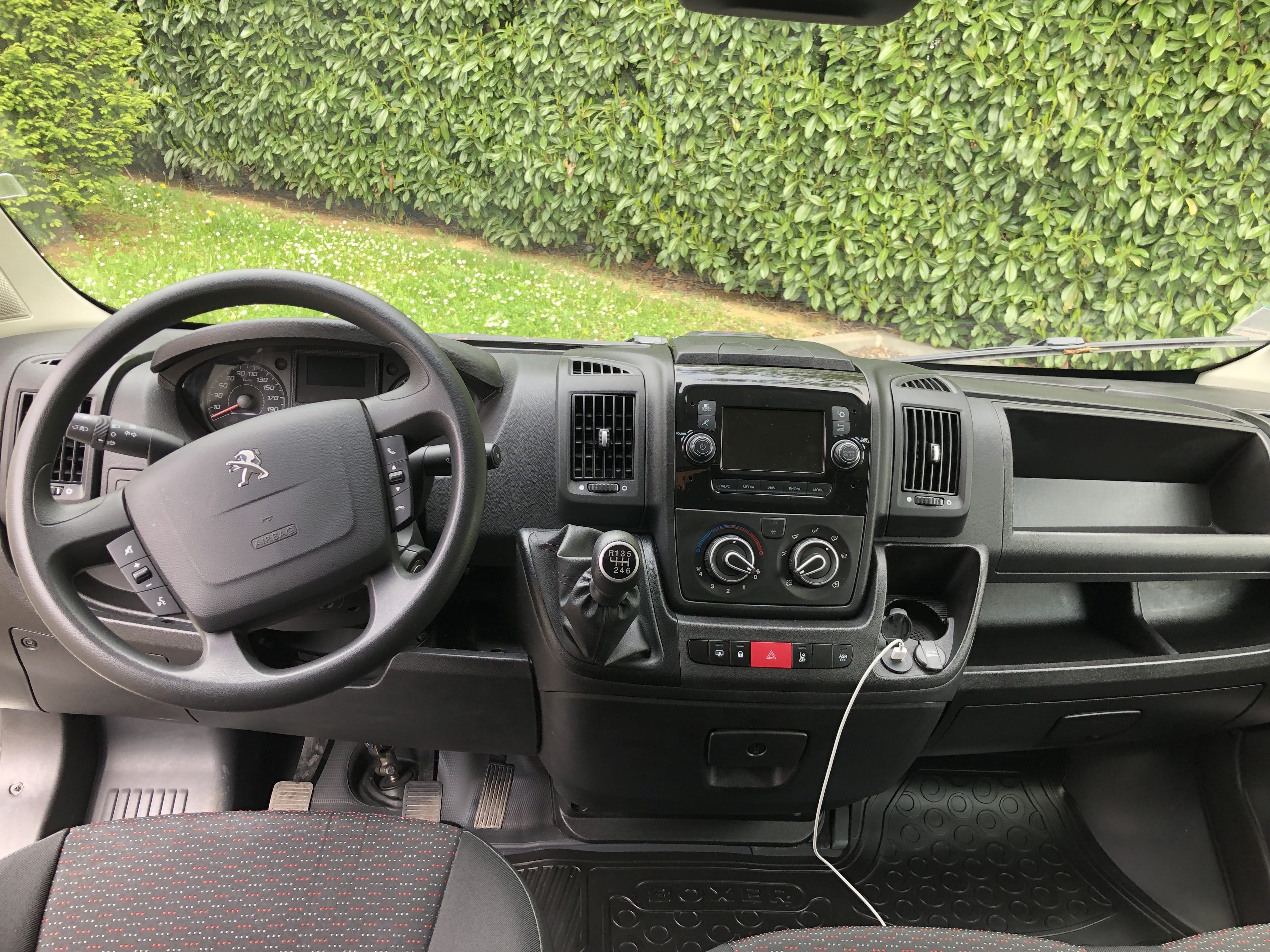 Peugeot Boxer avec GPS