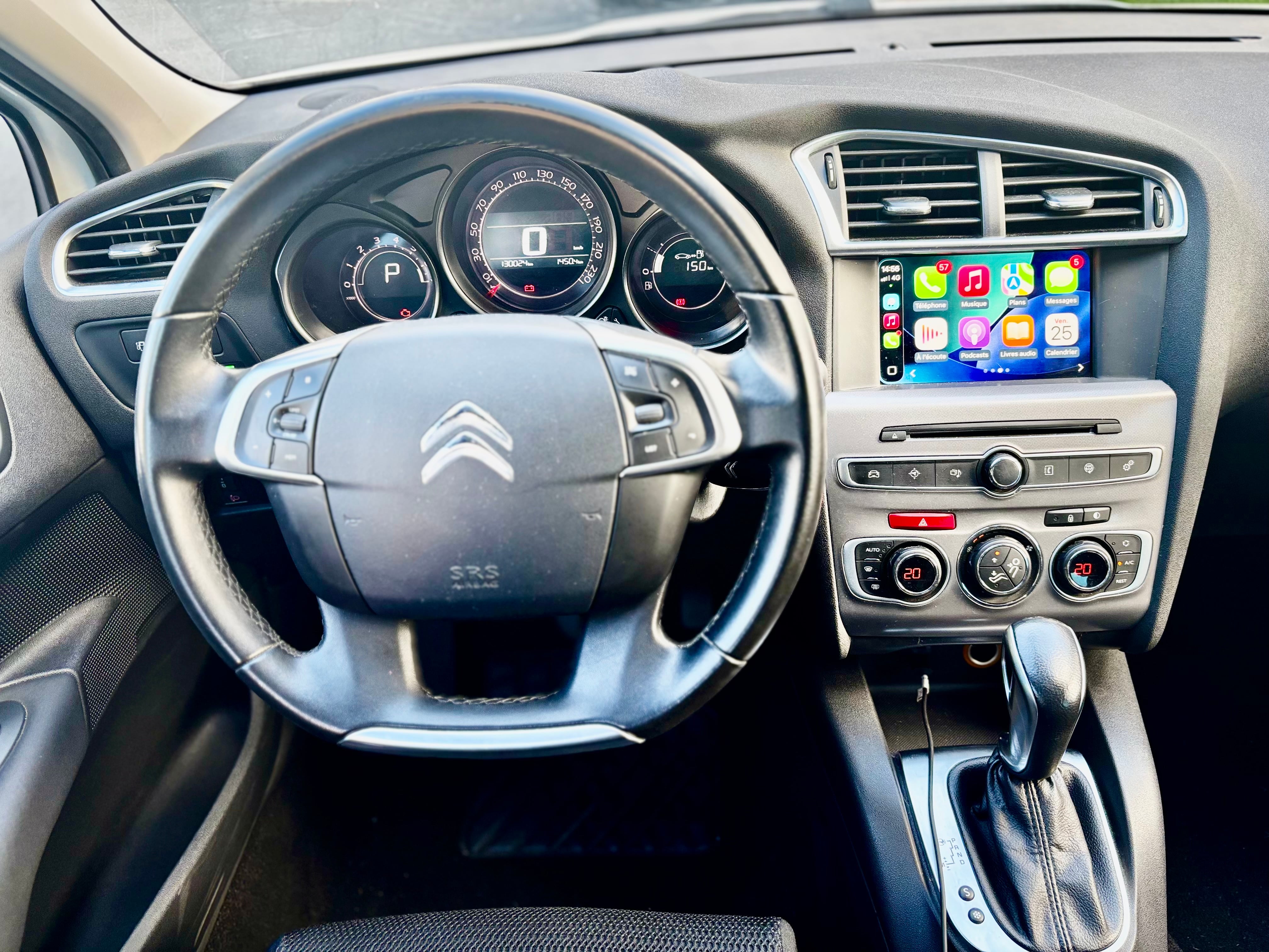 Citroen C4 avec Apple CarPlay