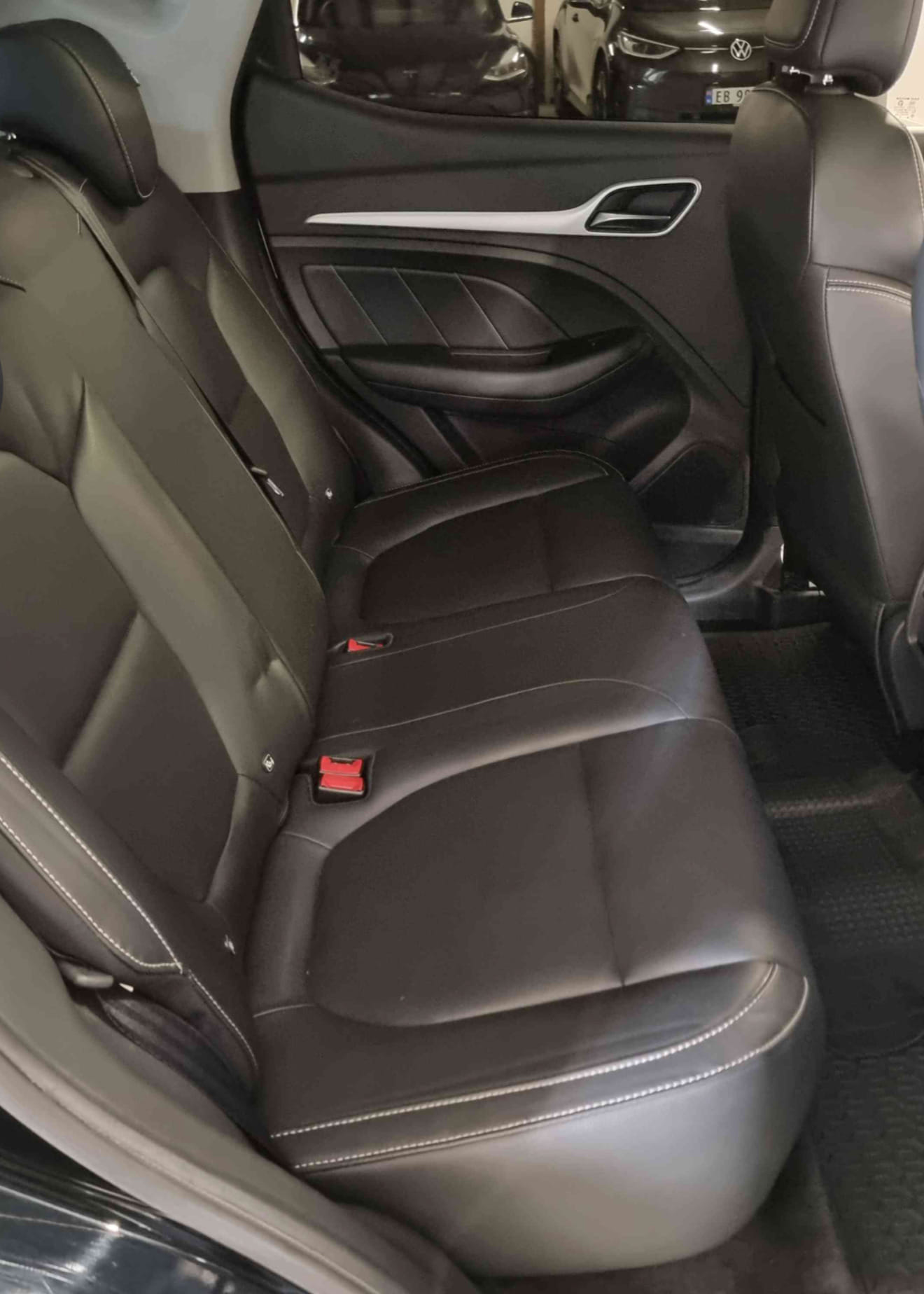 MG ZS EV with Baby seat