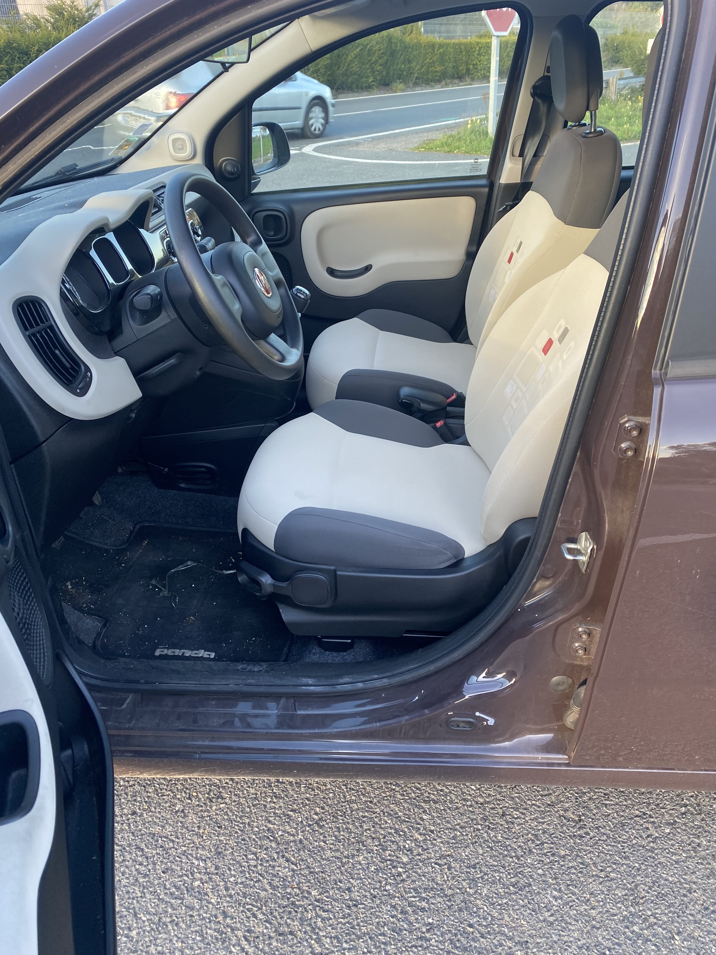 Fiat Panda avec Chaines