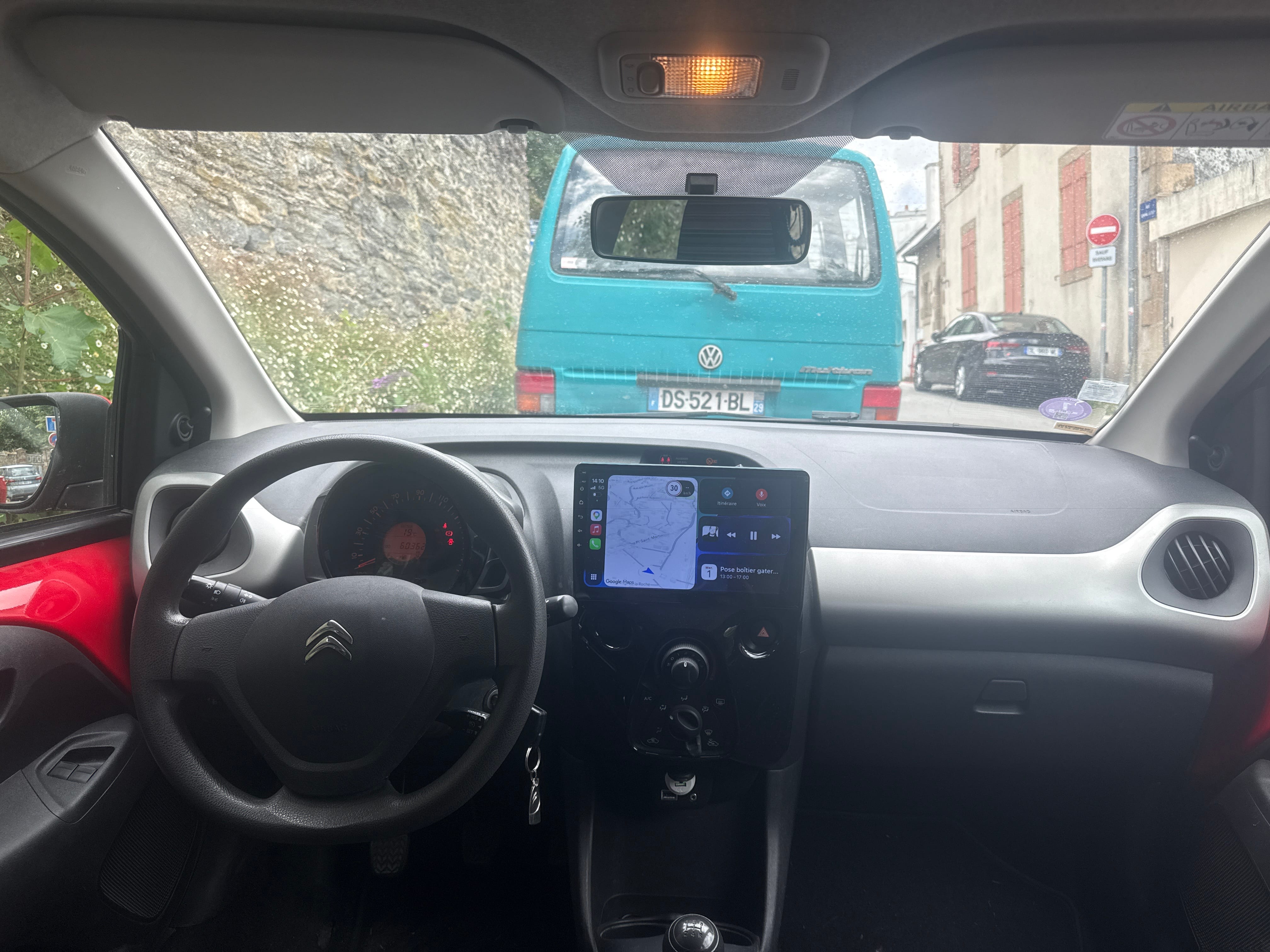 Citroen C1 avec Apple CarPlay