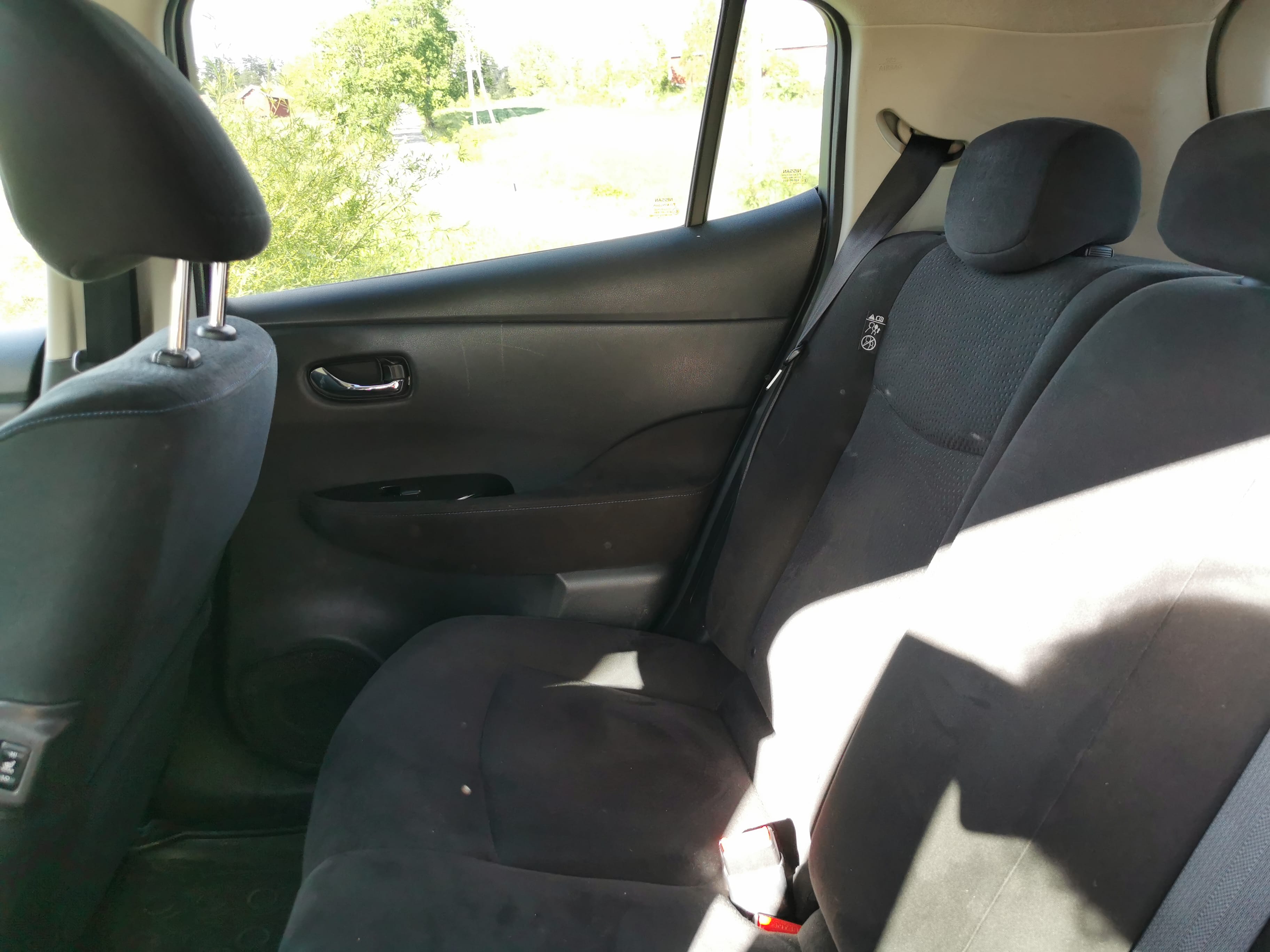 Nissan Leaf med Vinterdekk