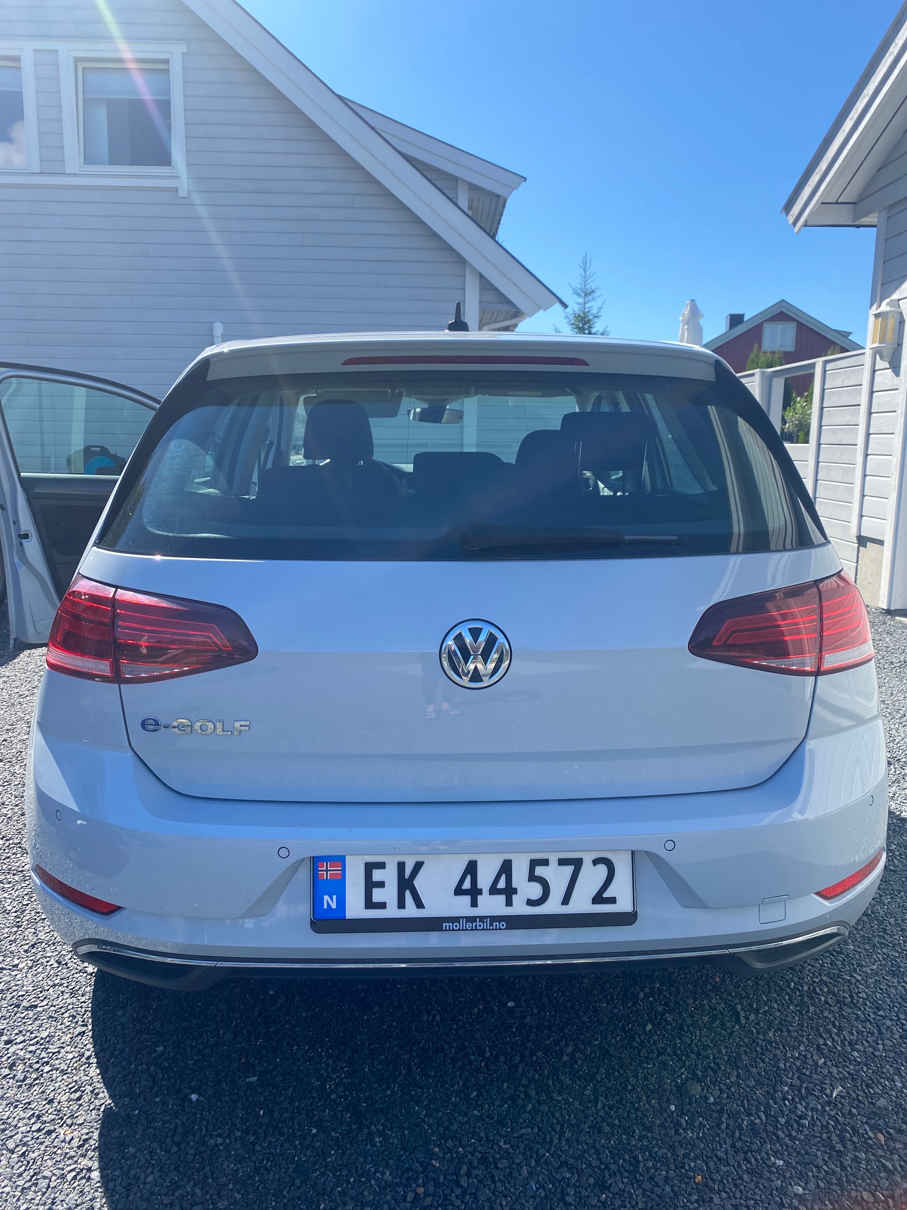 Volkswagen e-Golf med Vinterdekk