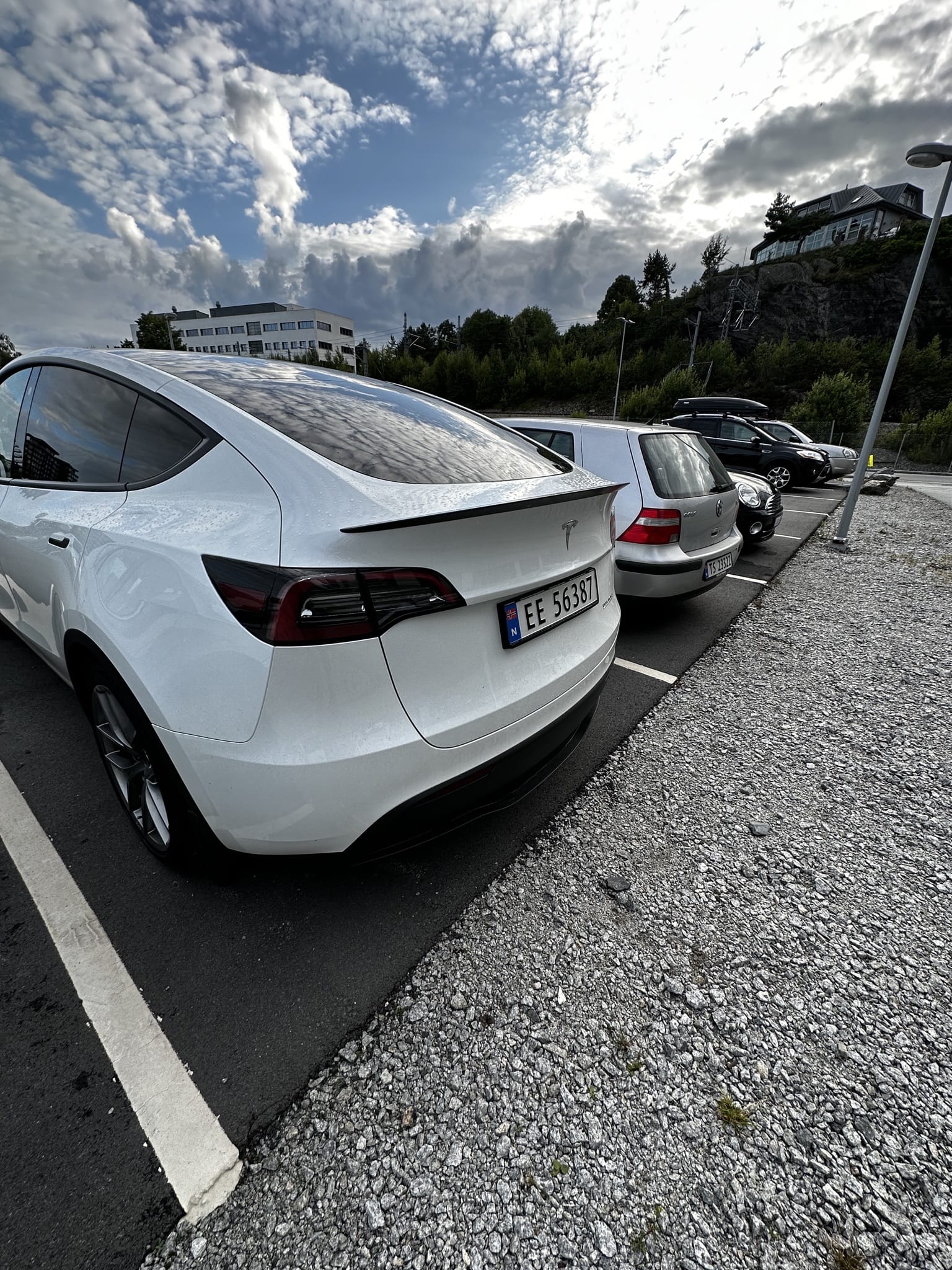 Tesla Model Y Performance with GPS