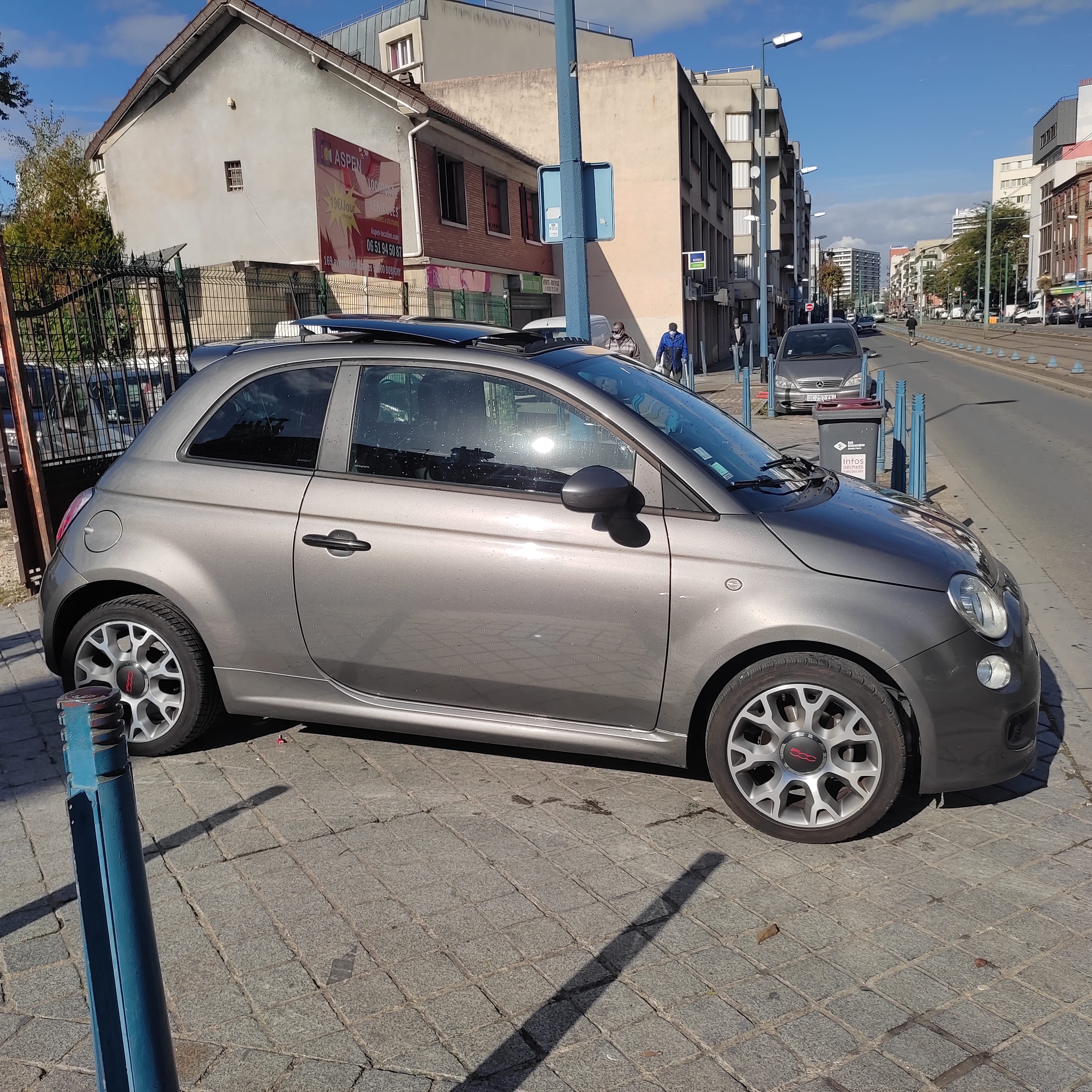 Fiat 500 avec Climatisation