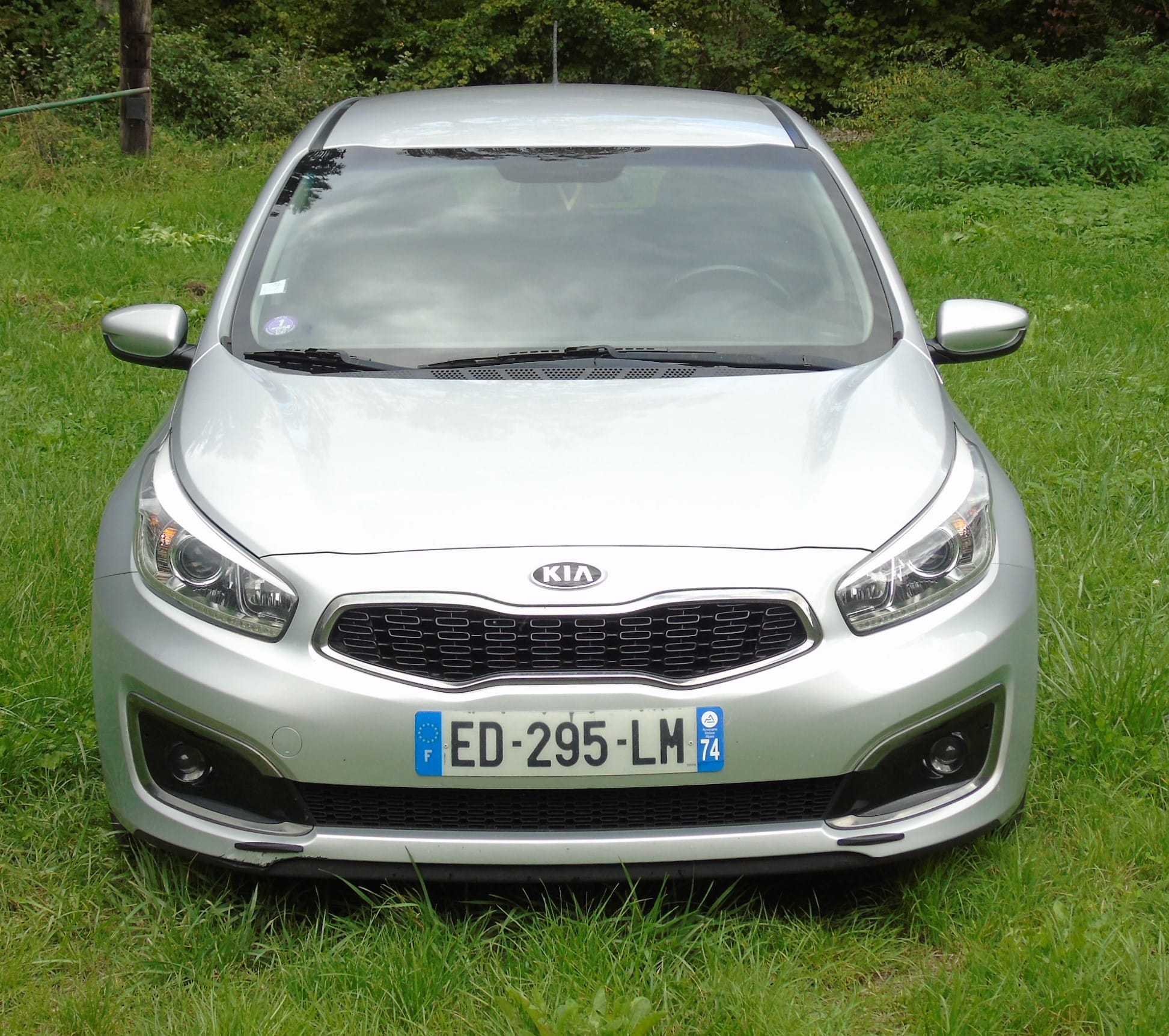 Kia Cee'd avec Siège bébé