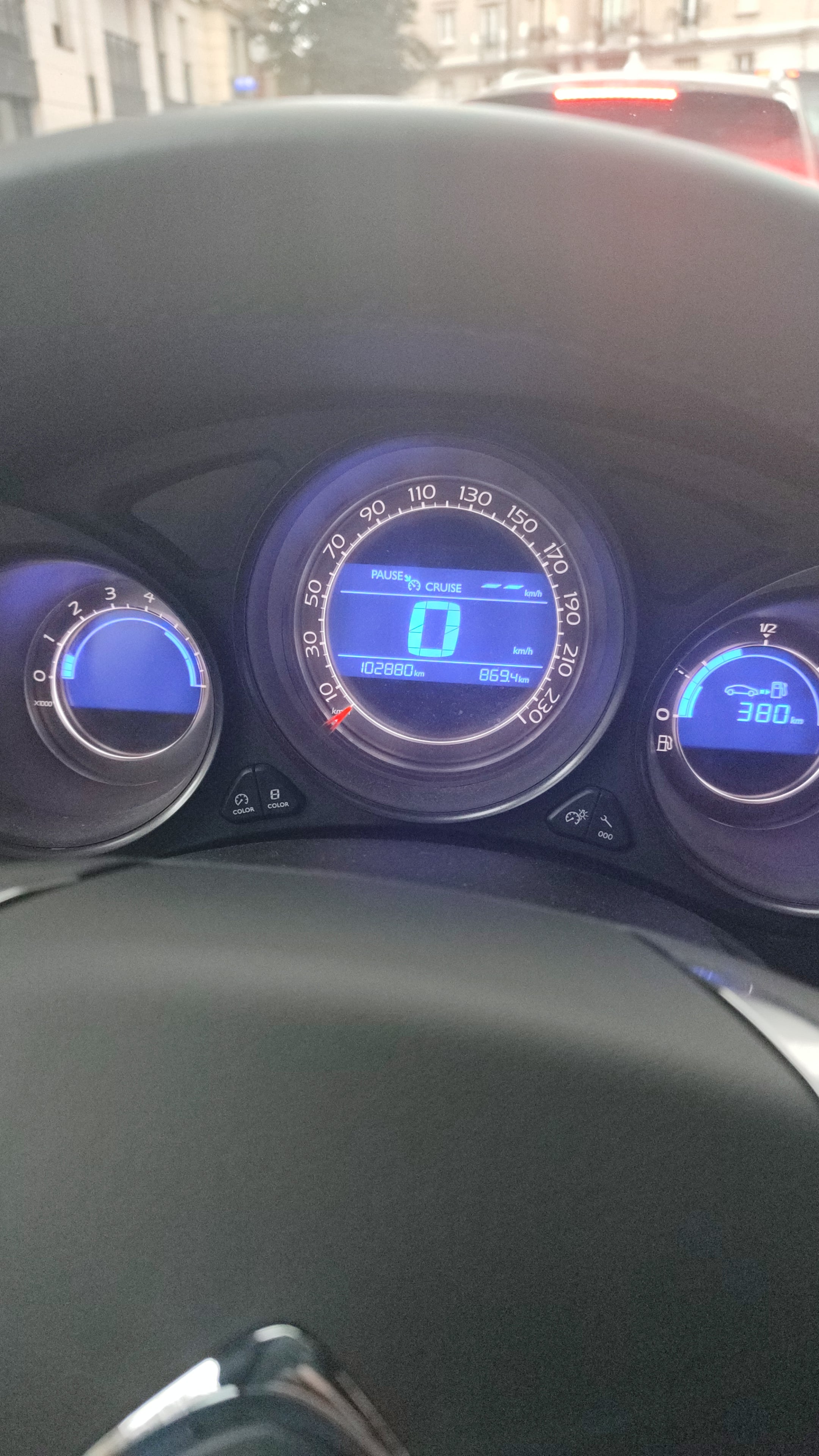 Citroen C4 avec Régulateur de vitesse