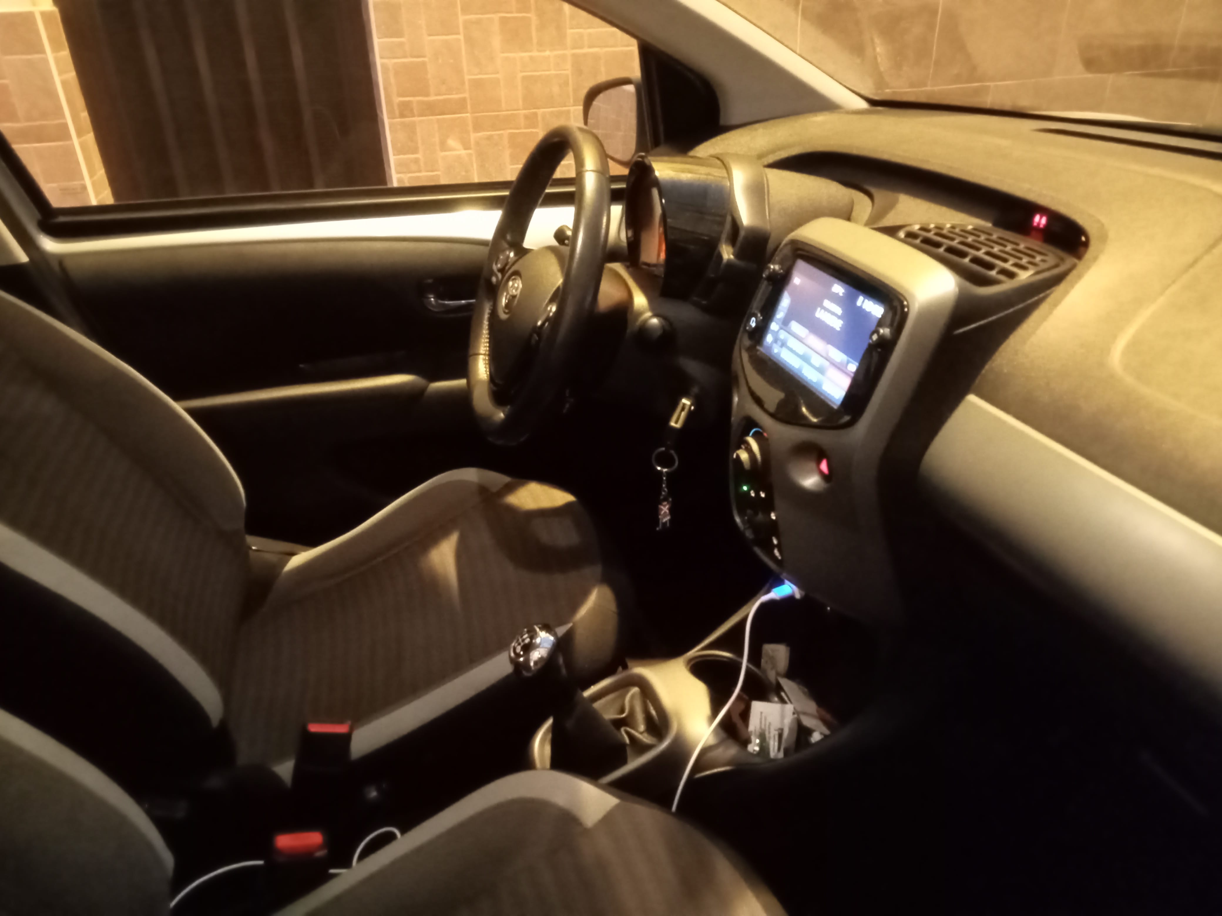 Toyota Aygo con Android Auto