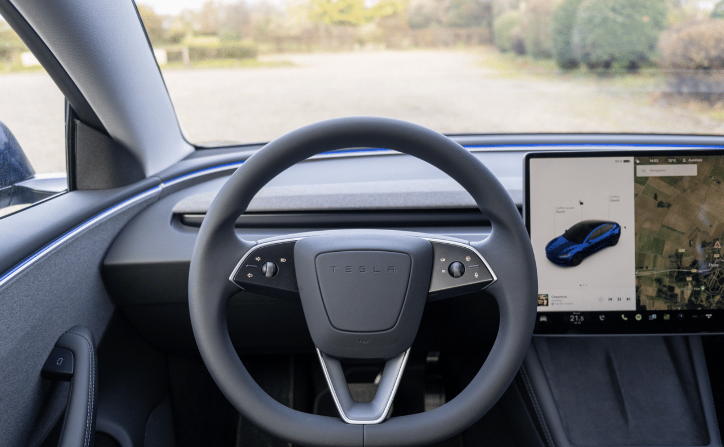 Tesla Model 3 2025 with Apple CarPlay