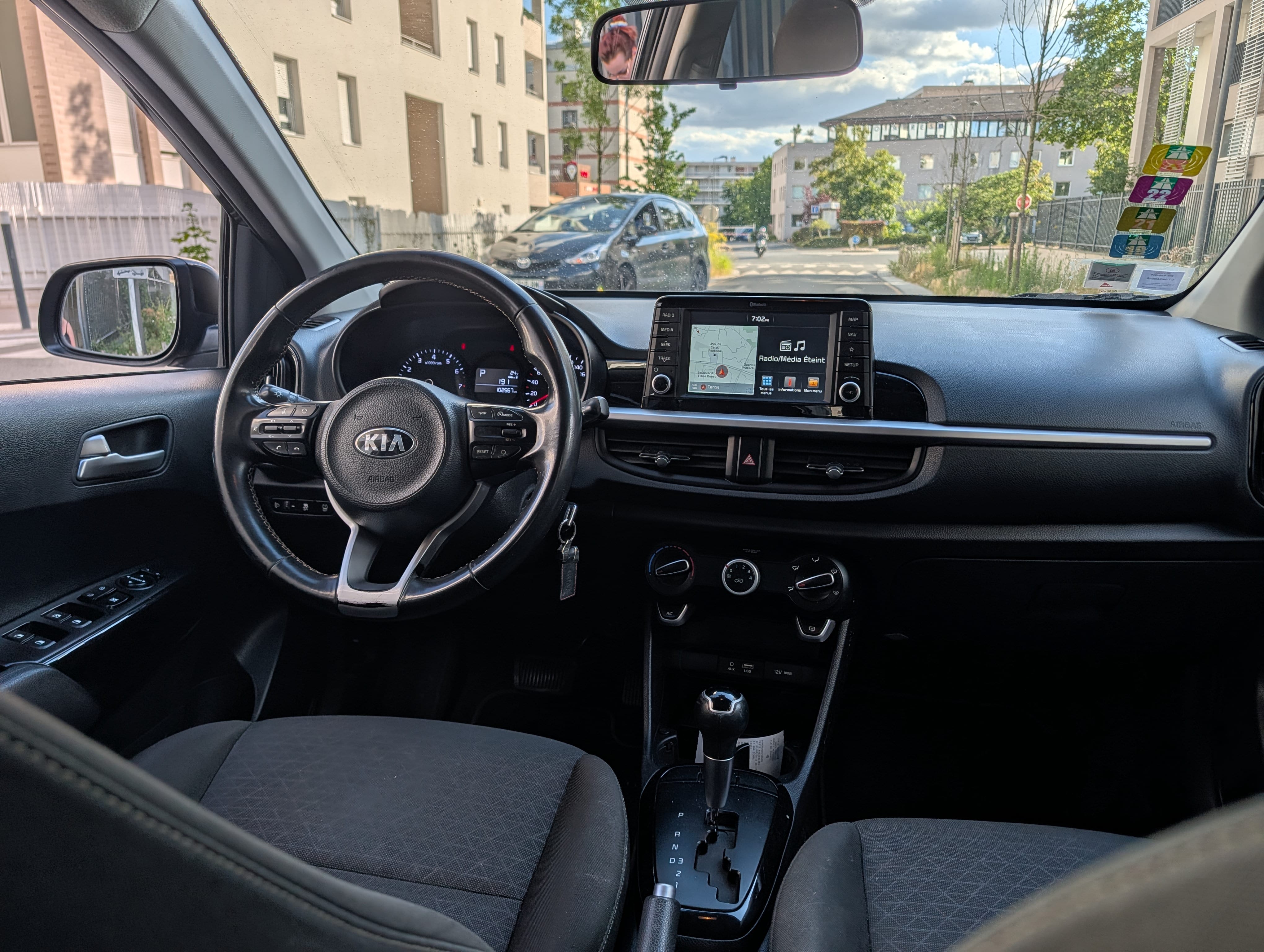 Kia Picanto avec GPS