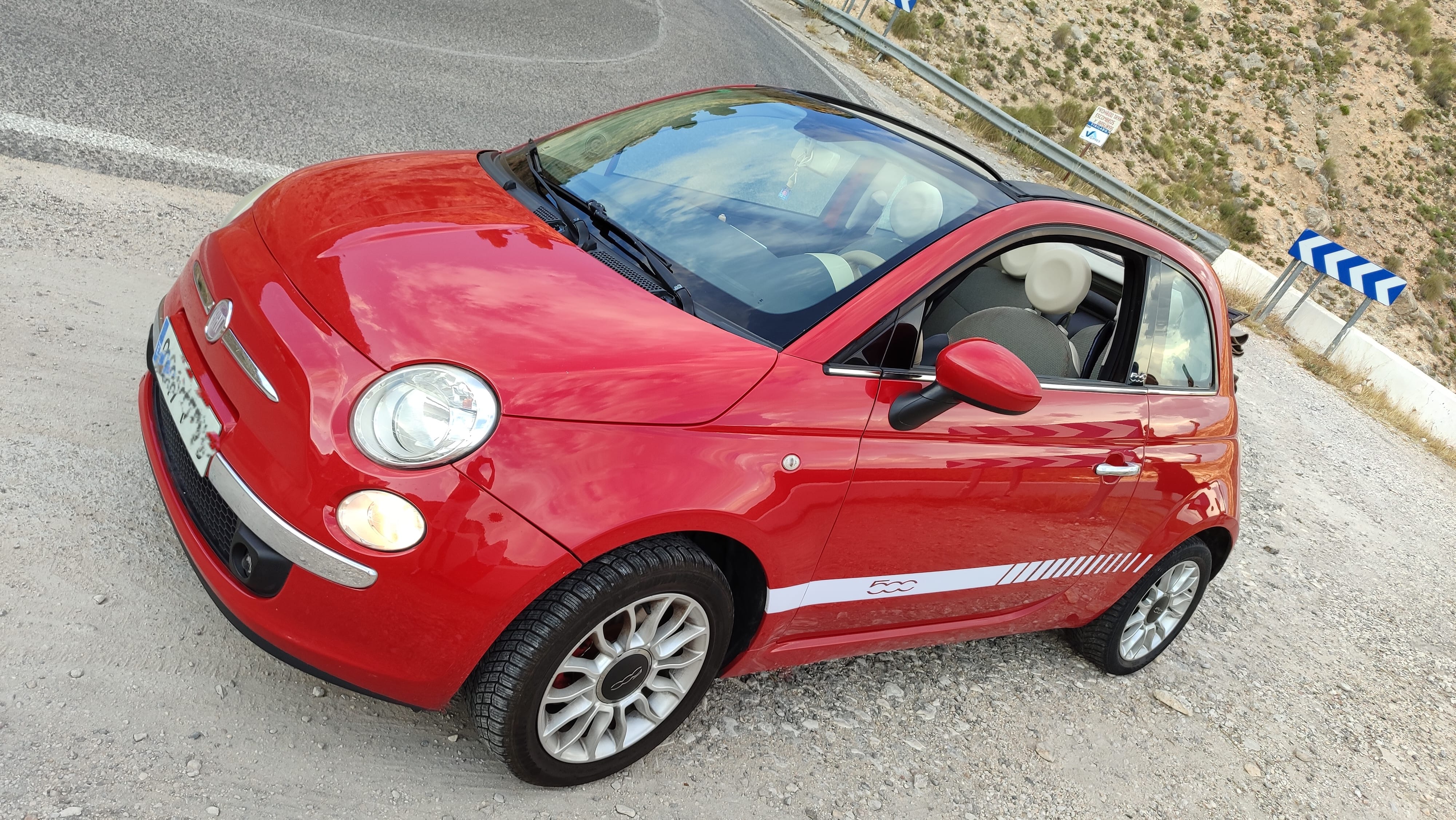 Fiat 500 C con Aire acondicionado
