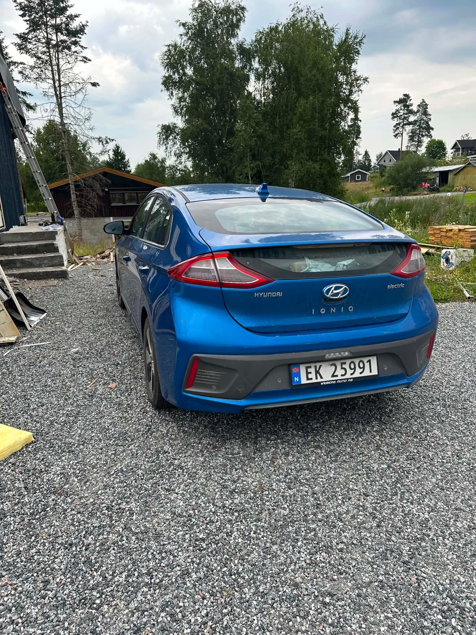 Hyundai Ioniq med Aircondition