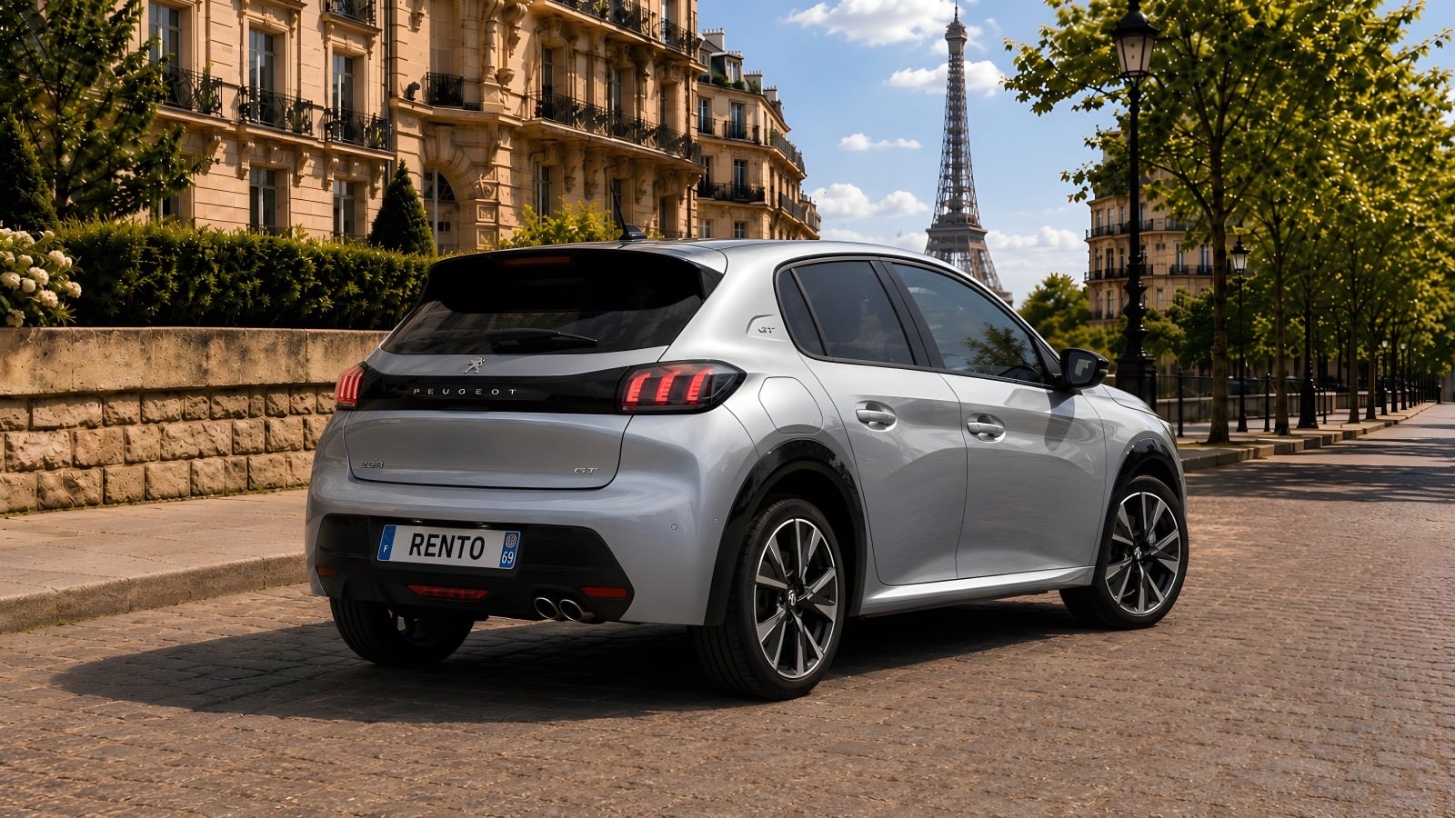 Peugeot 208 avec GPS
