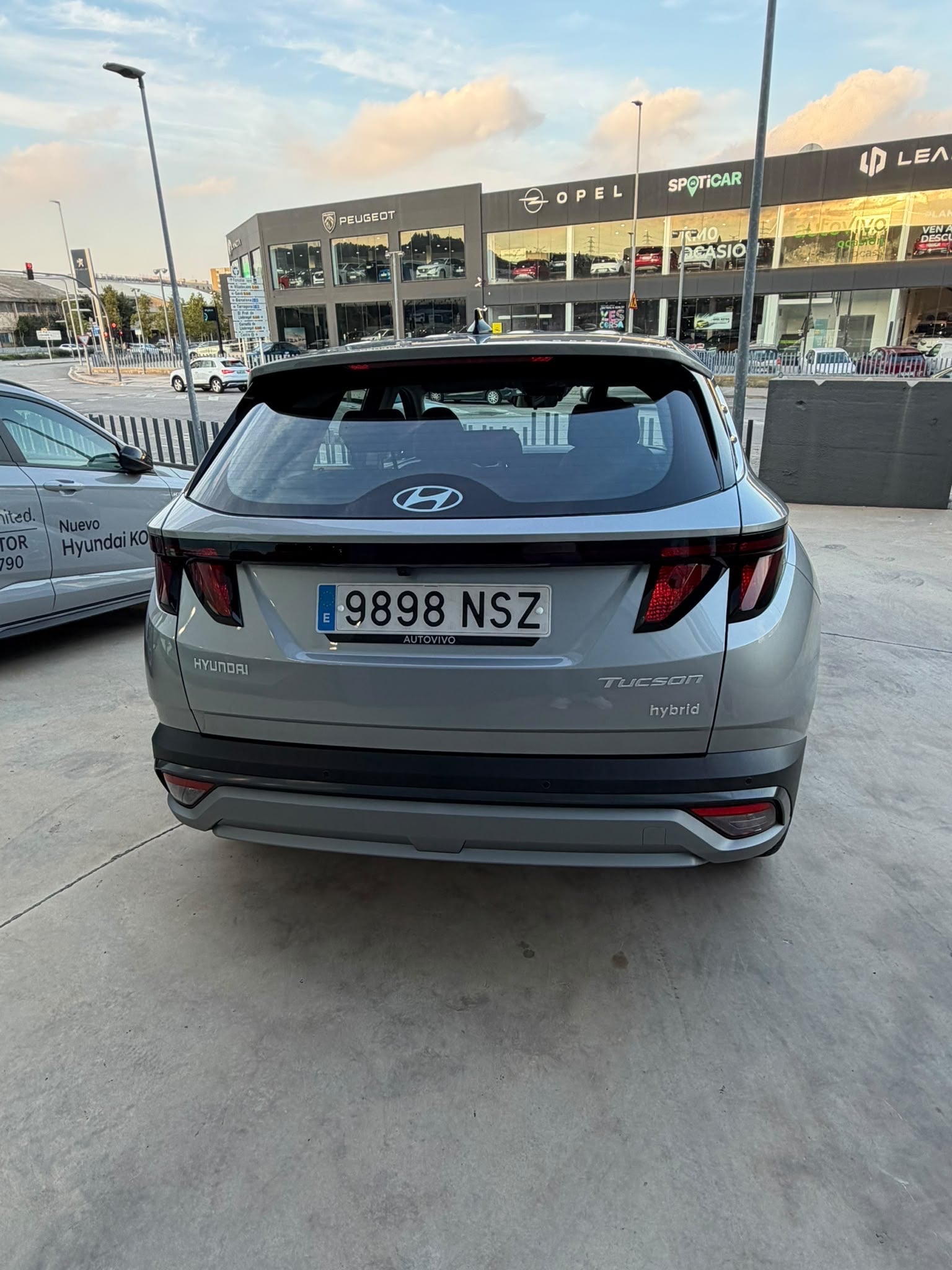 Hyundai Tucson con Cámara de marcha atrás