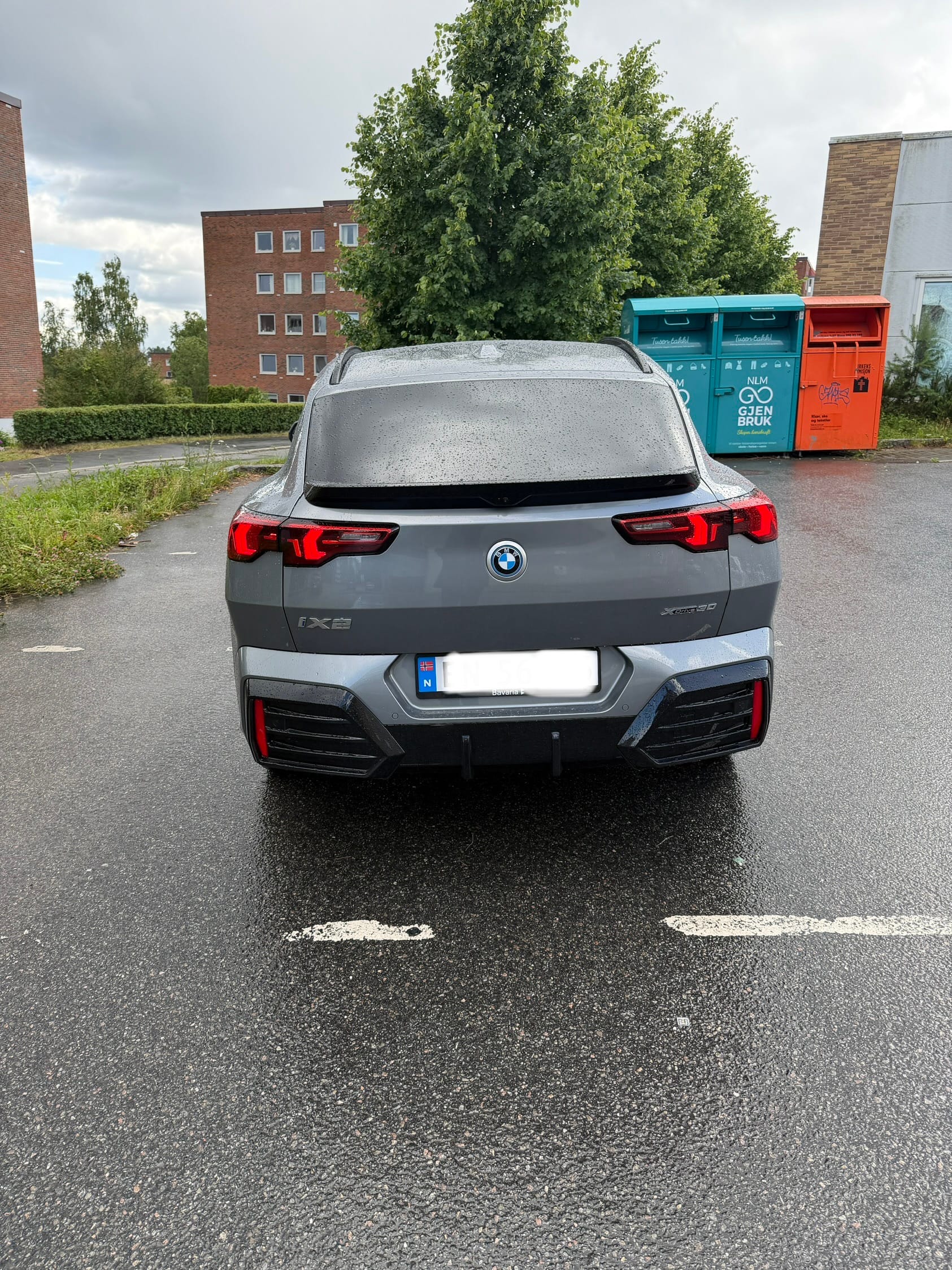 BMW iX2 xDrive30 M Sport med Ryggekamera