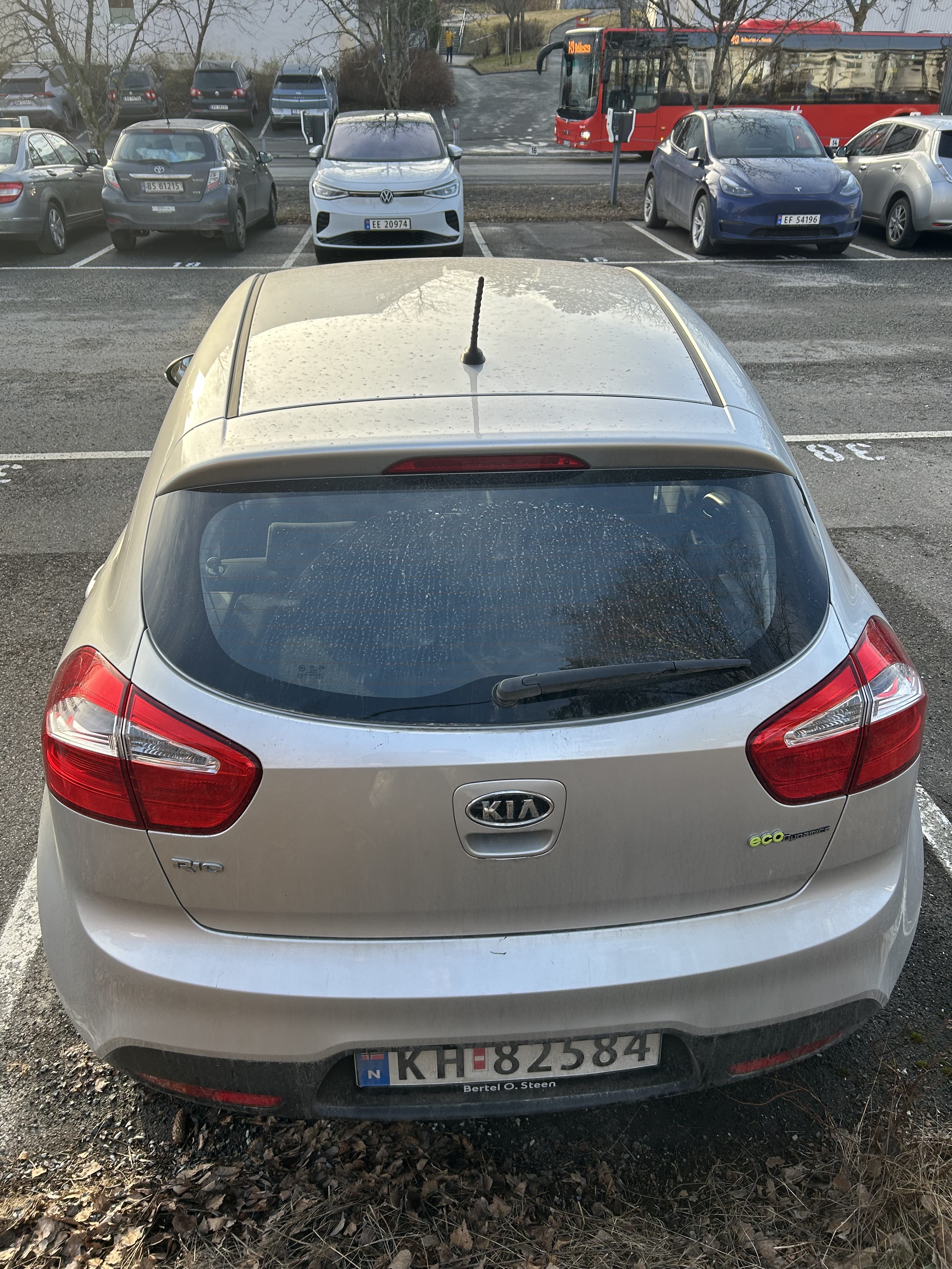 Kia Rio med Cruisekontroll