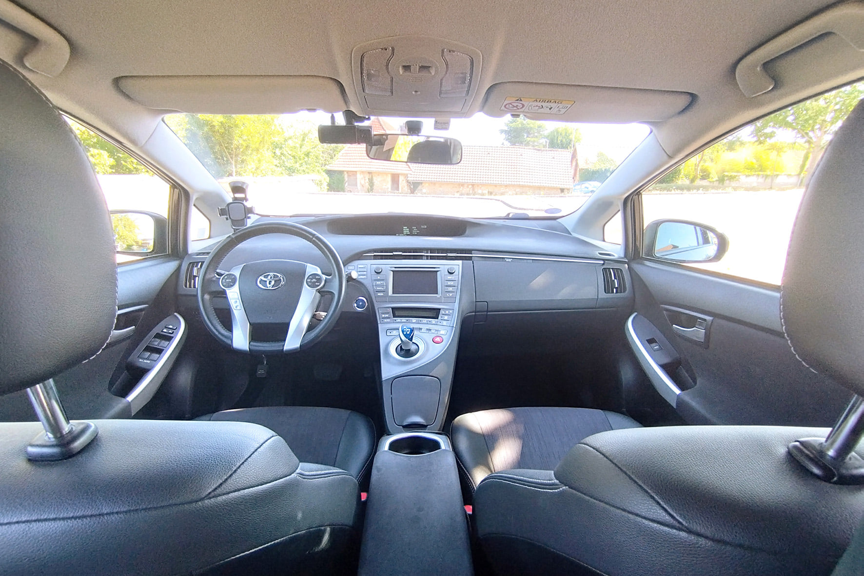 Toyota Prius avec GPS