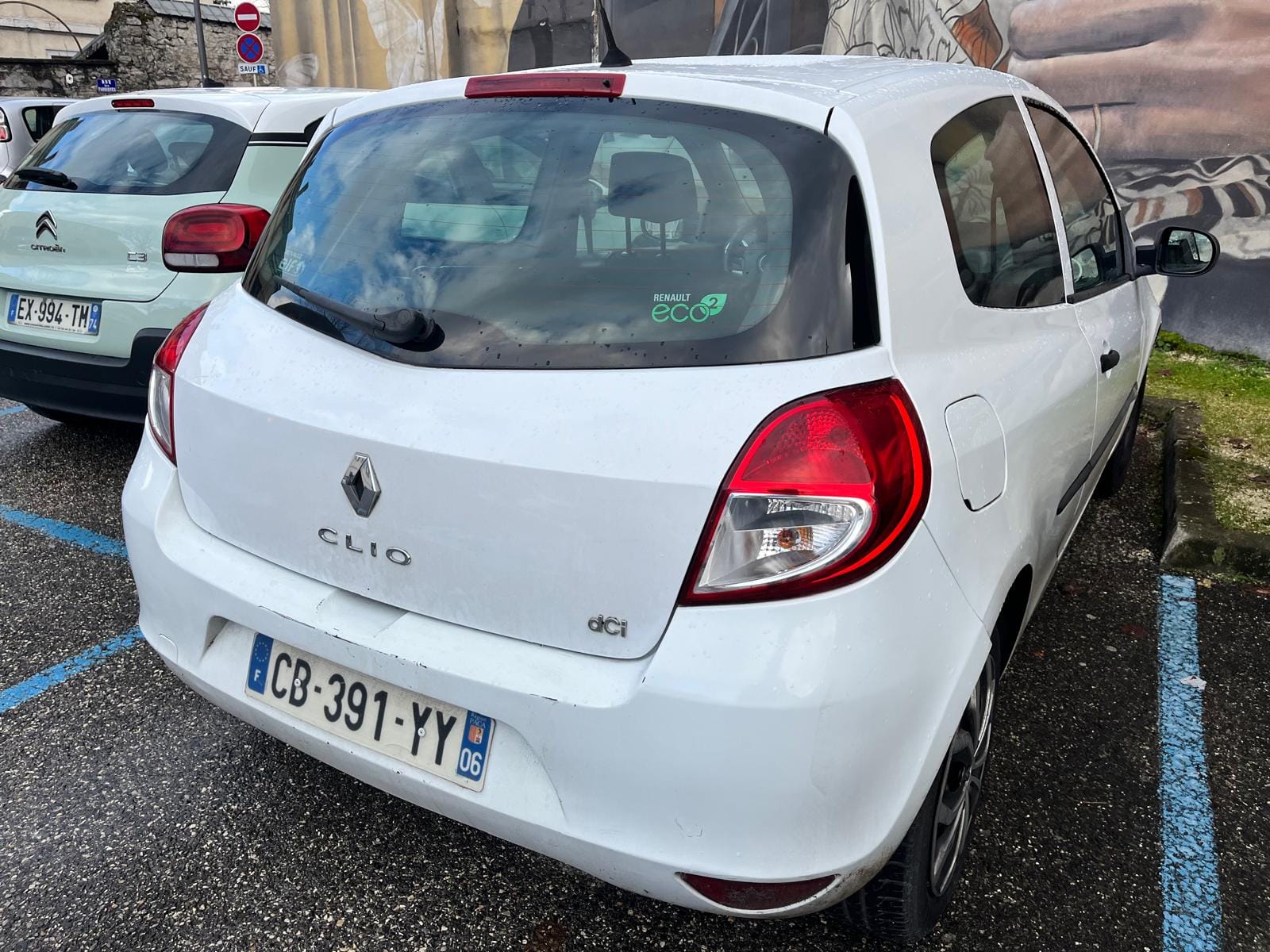Renault Clio avec GPS