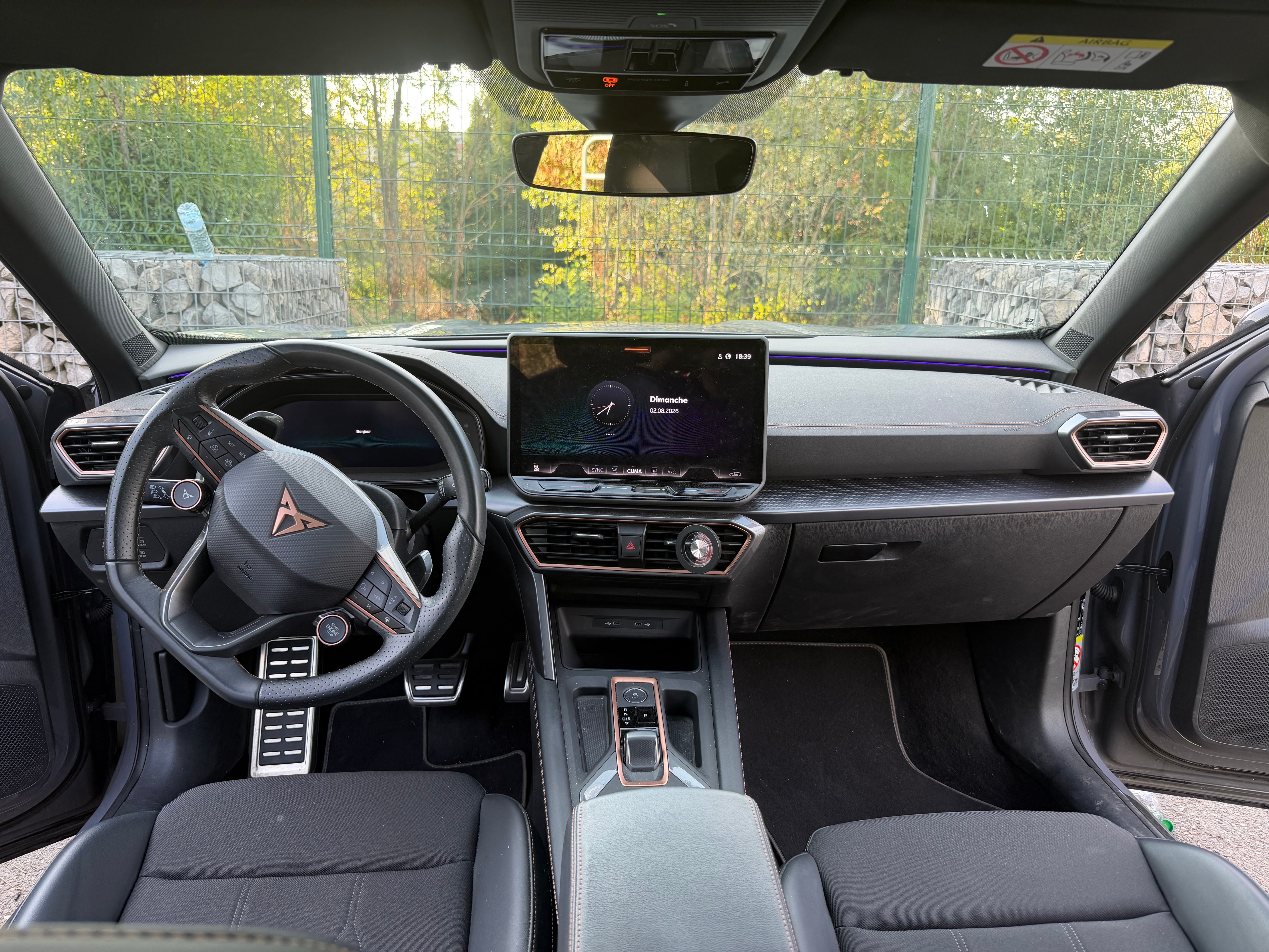 Cupra Formentor avec GPS