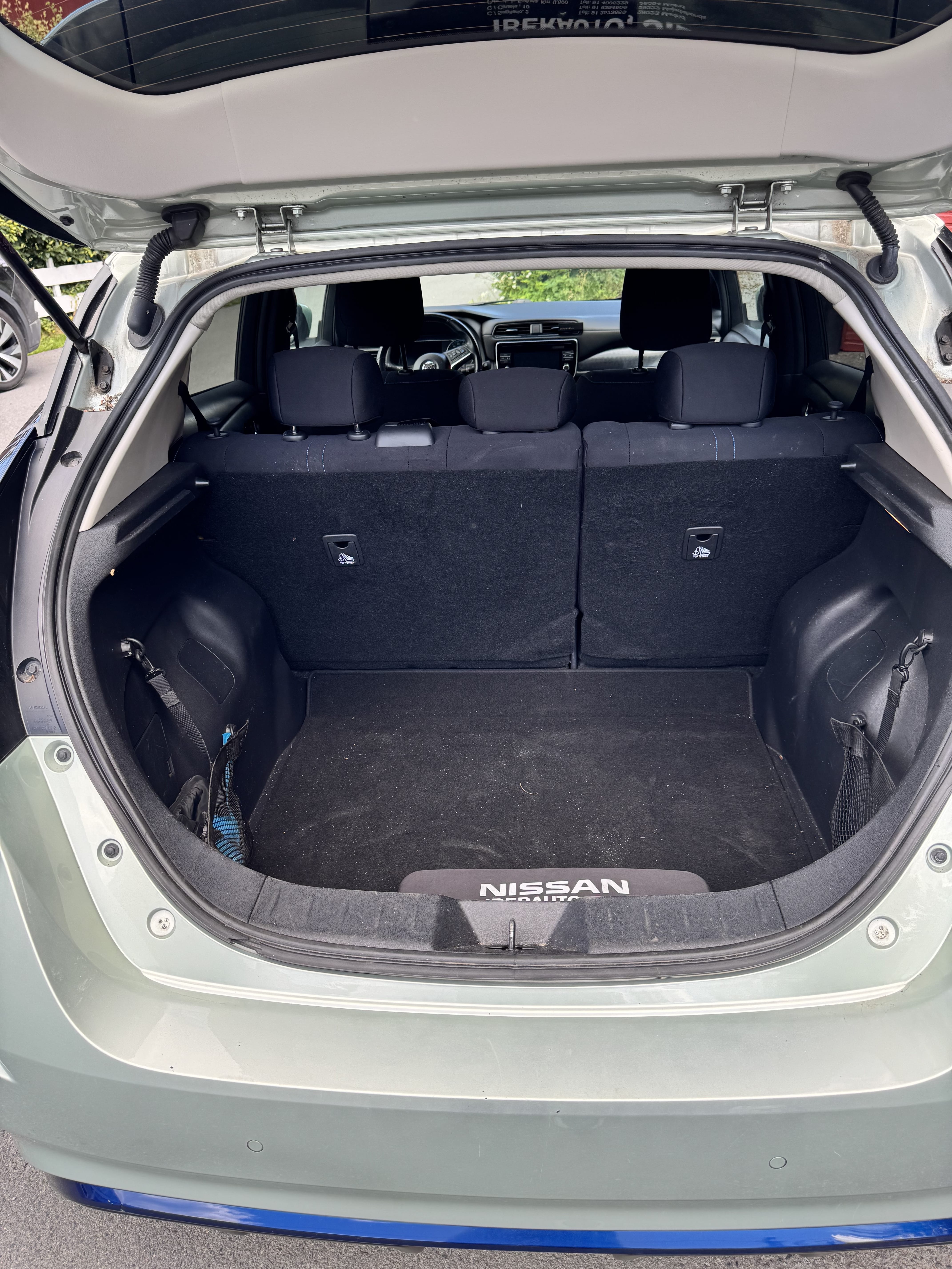Nissan Leaf med Lydinngang