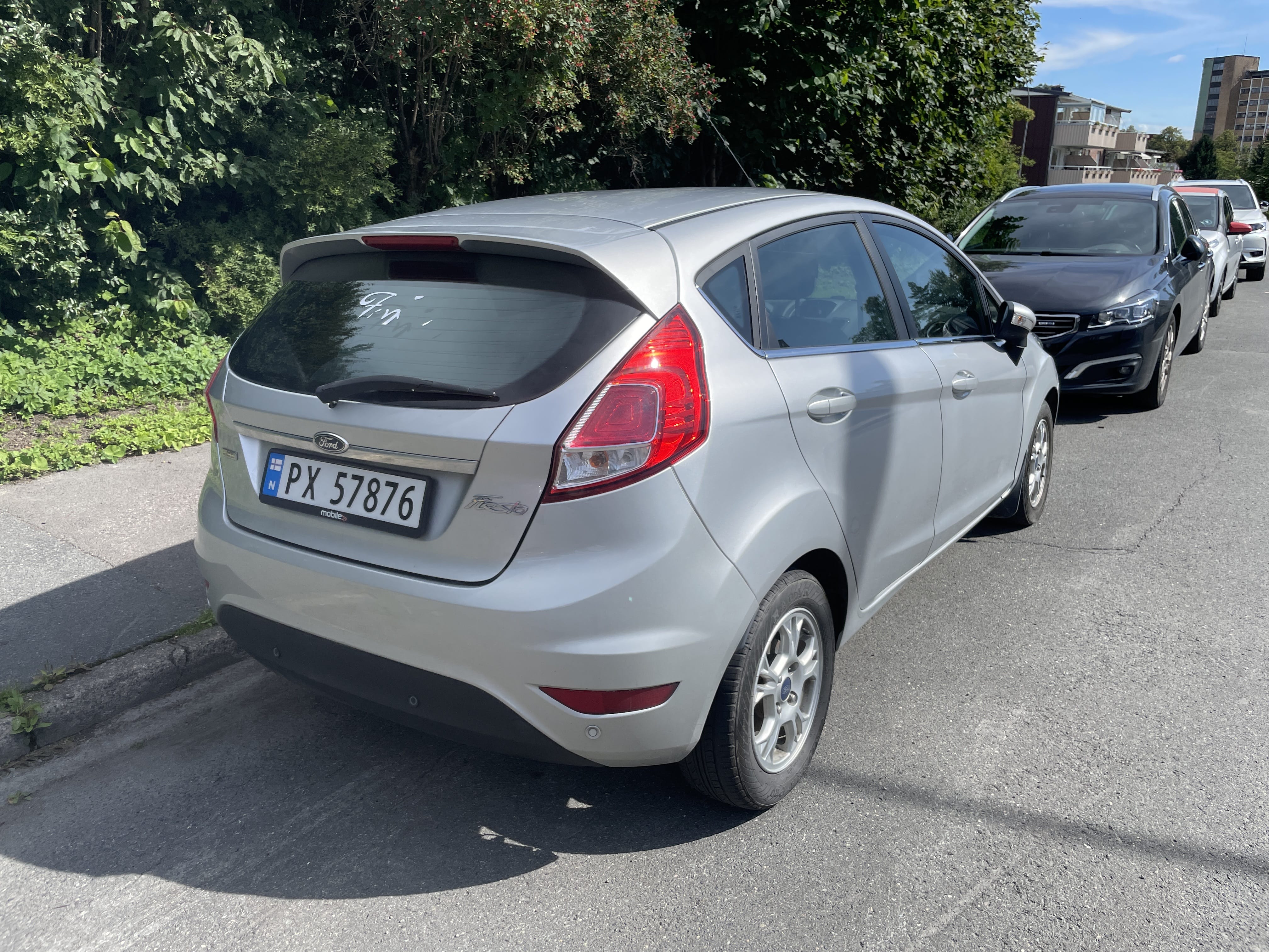 Ford Fiesta med Vinterdekk