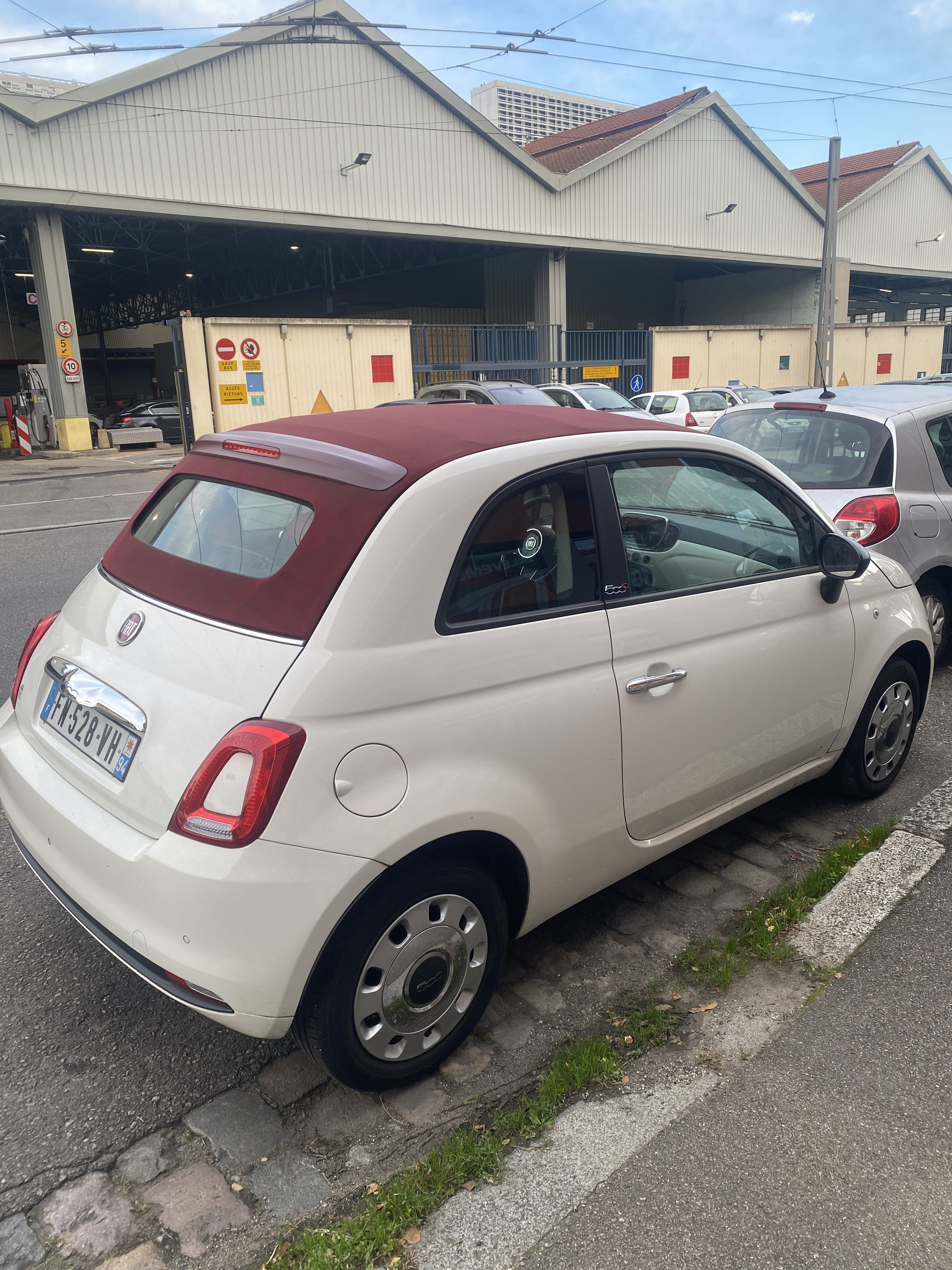 Fiat 500 C avec Régulateur de vitesse