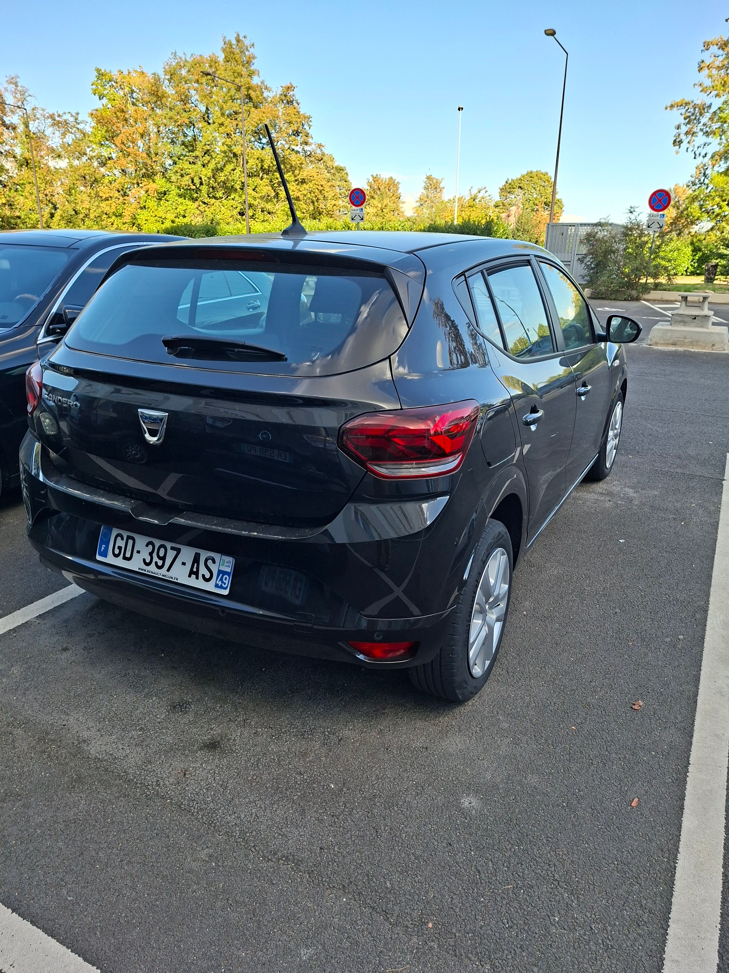 Dacia Sandero avec GPS