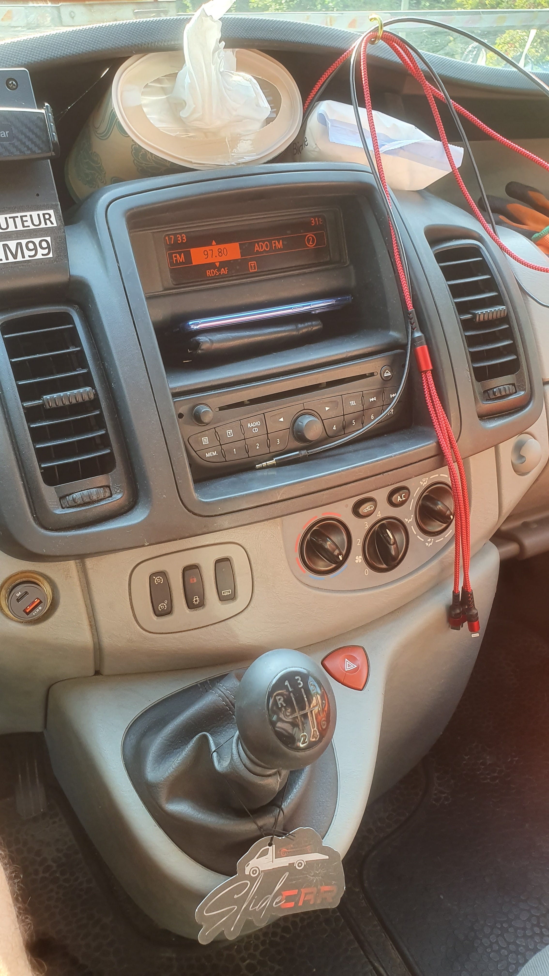 Renault Trafic Avec Radar de recul - 6M3 - 3 places