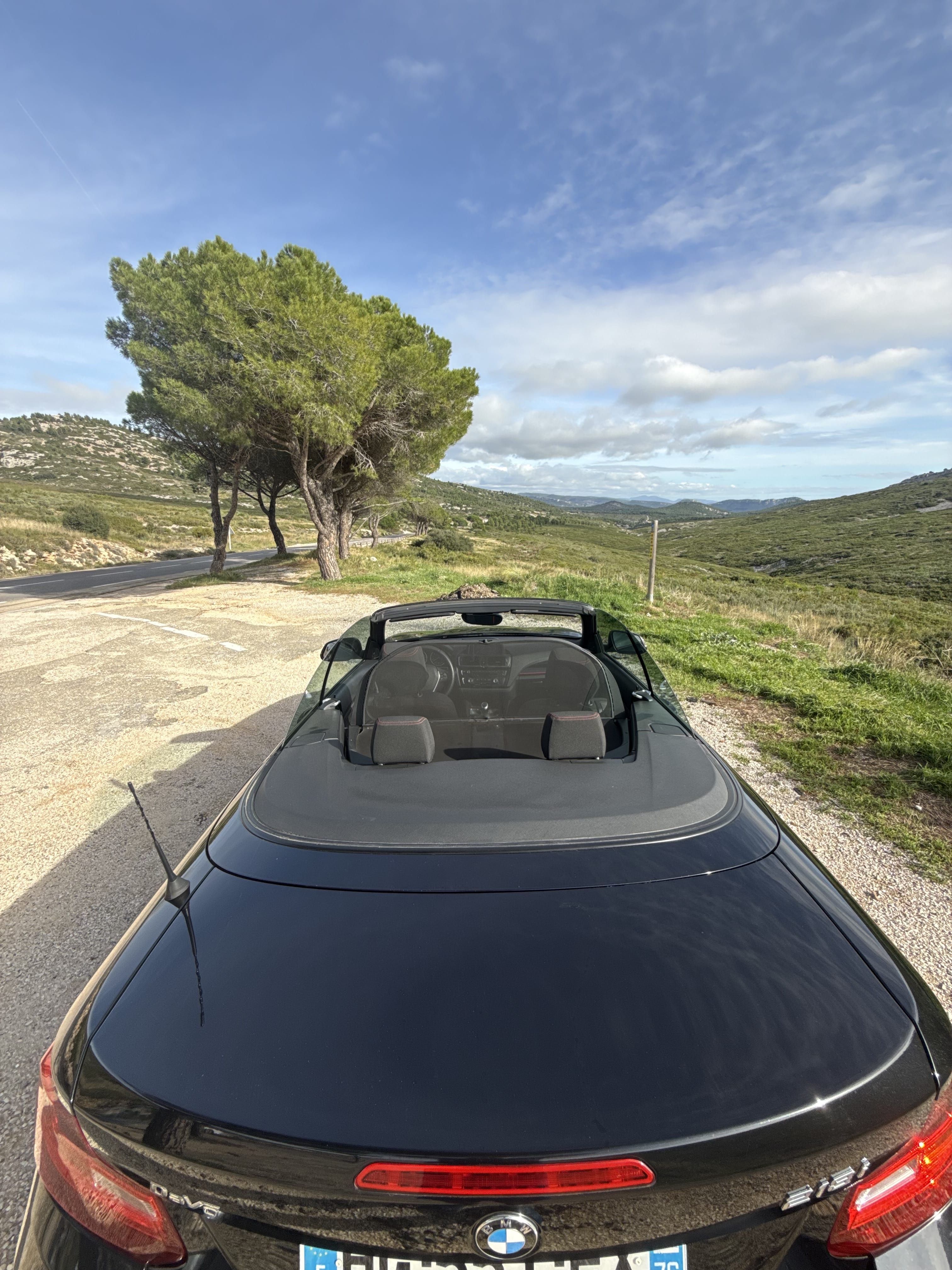 BMW Série 2 Cabriolet met Autostoel baby