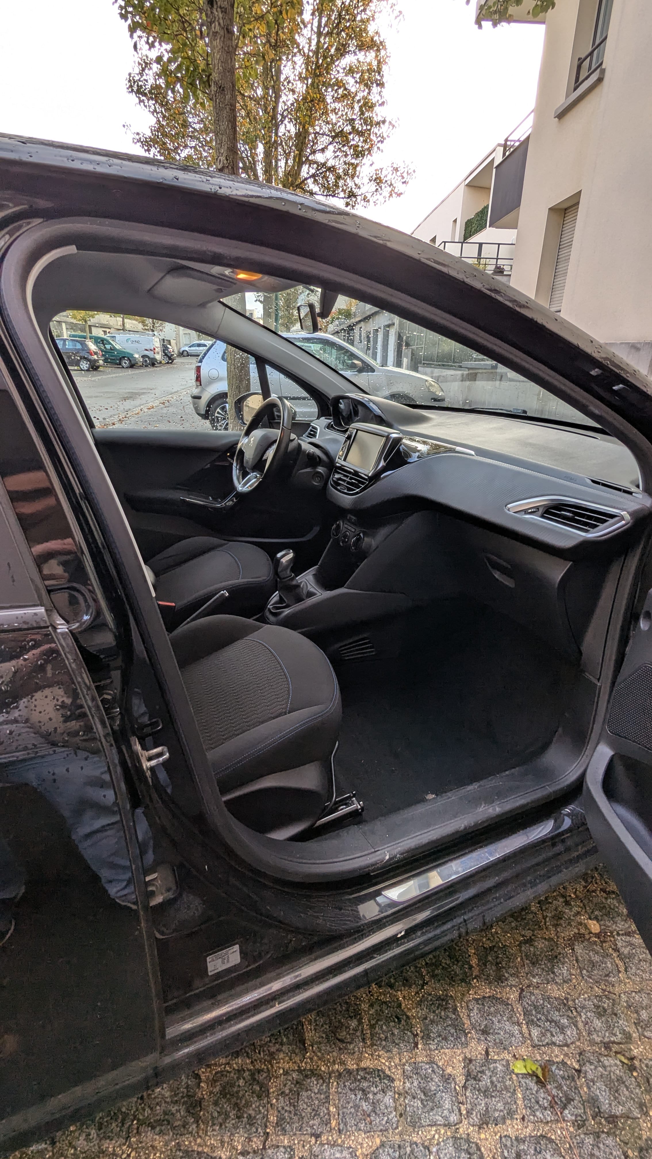 Peugeot 208 E85 avec Entrée audio / iPod