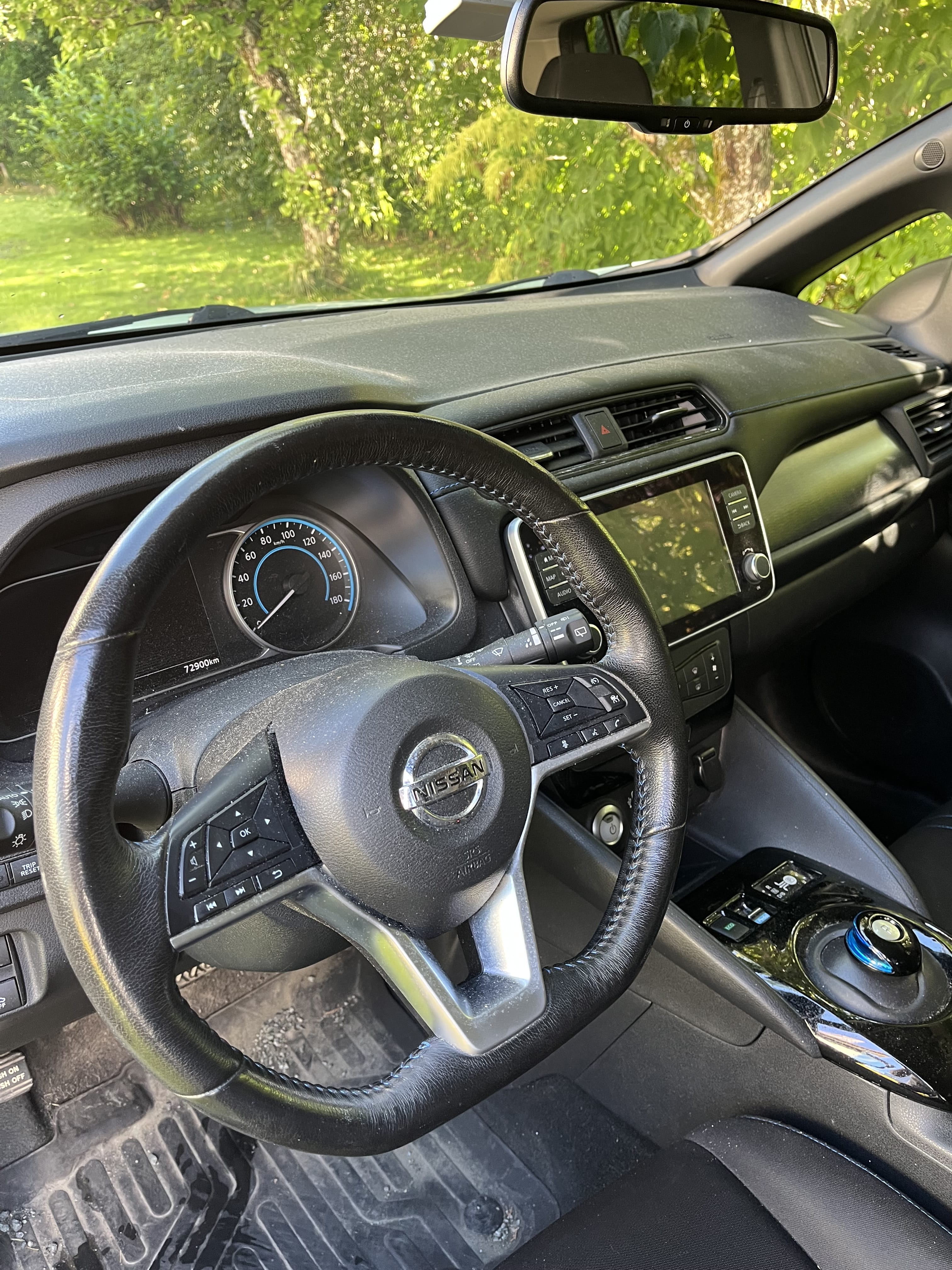 Nissan Leaf med Bluetooth audio