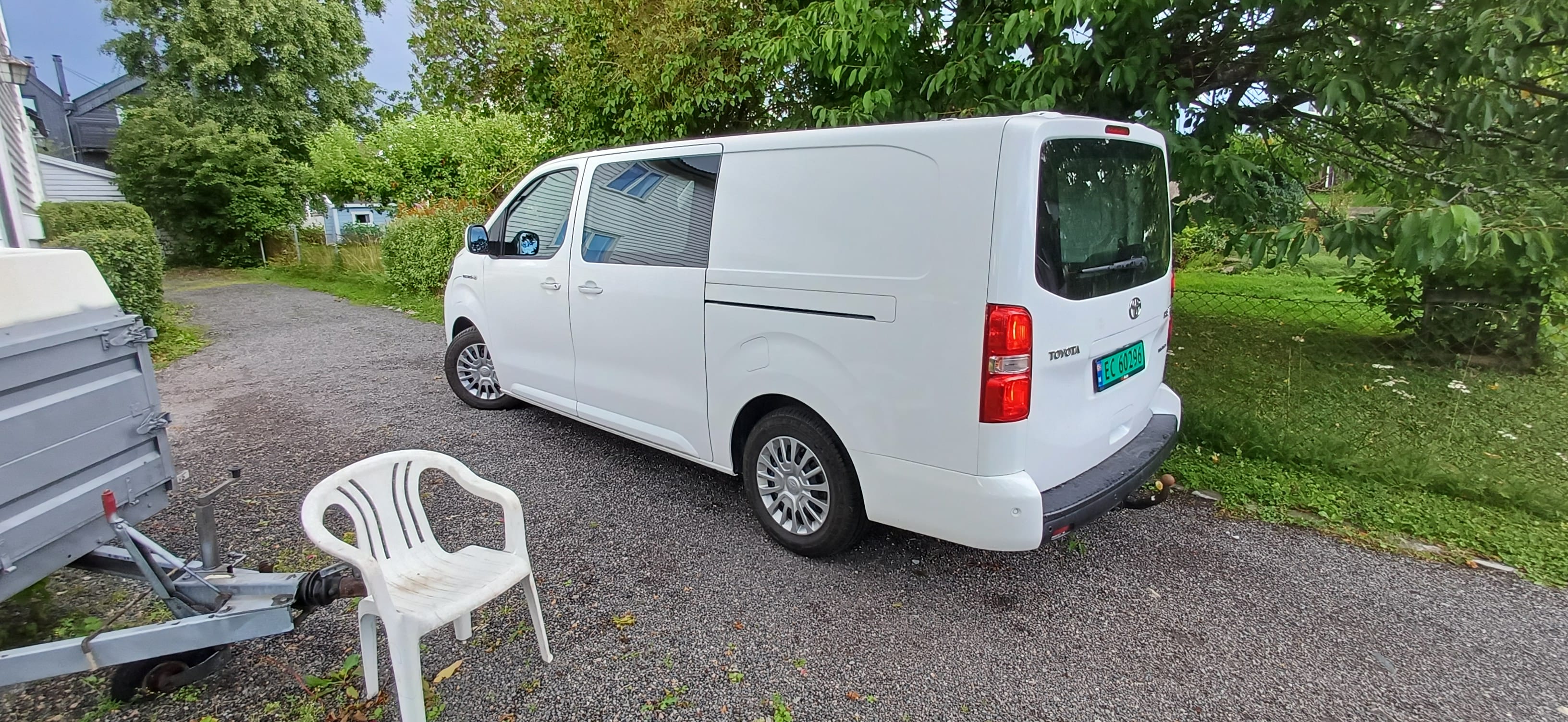 Toyota Proace Varebil Elektrisk med Ryggekamera