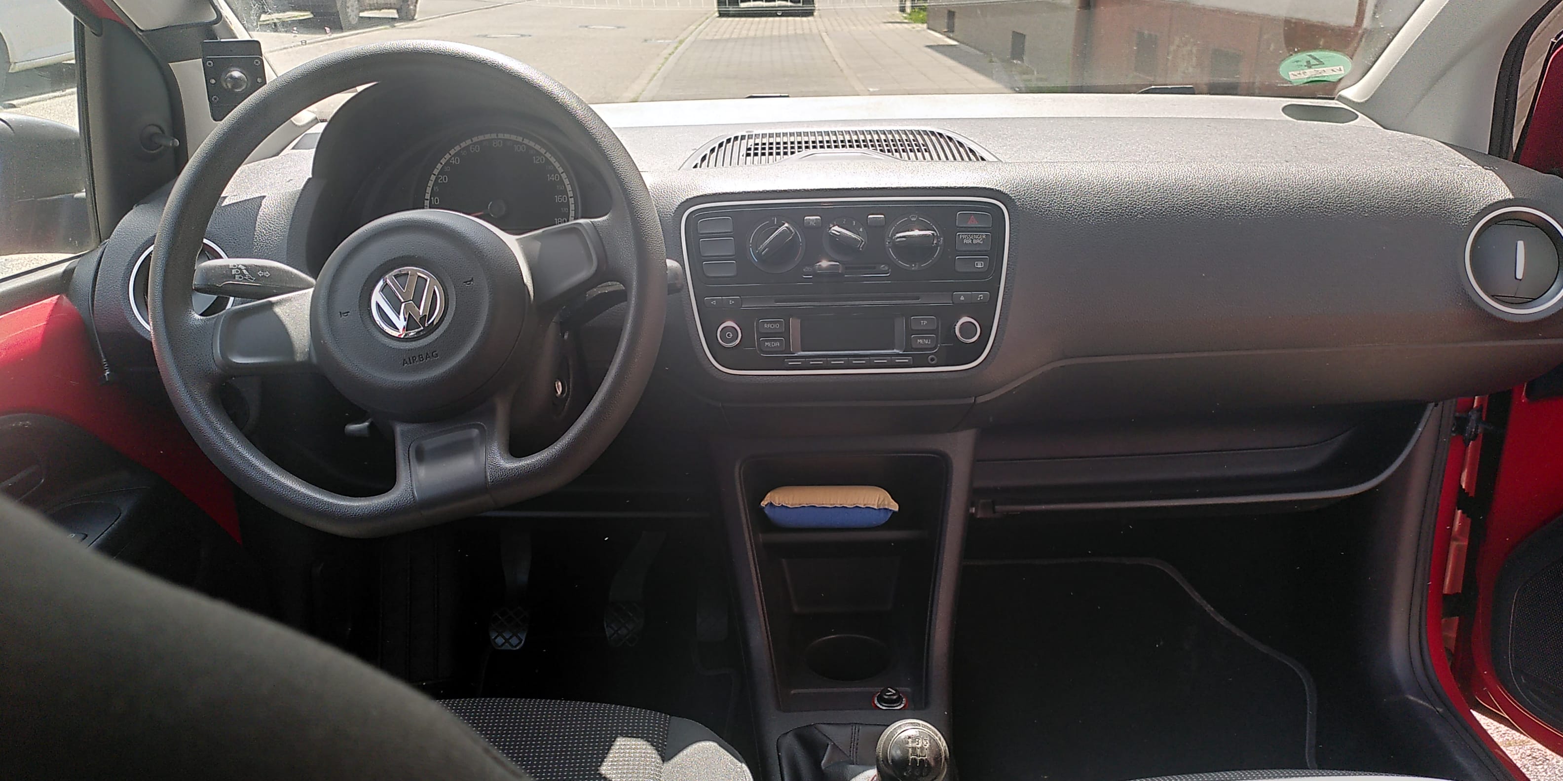 Volkswagen Up! mit Winterreifen