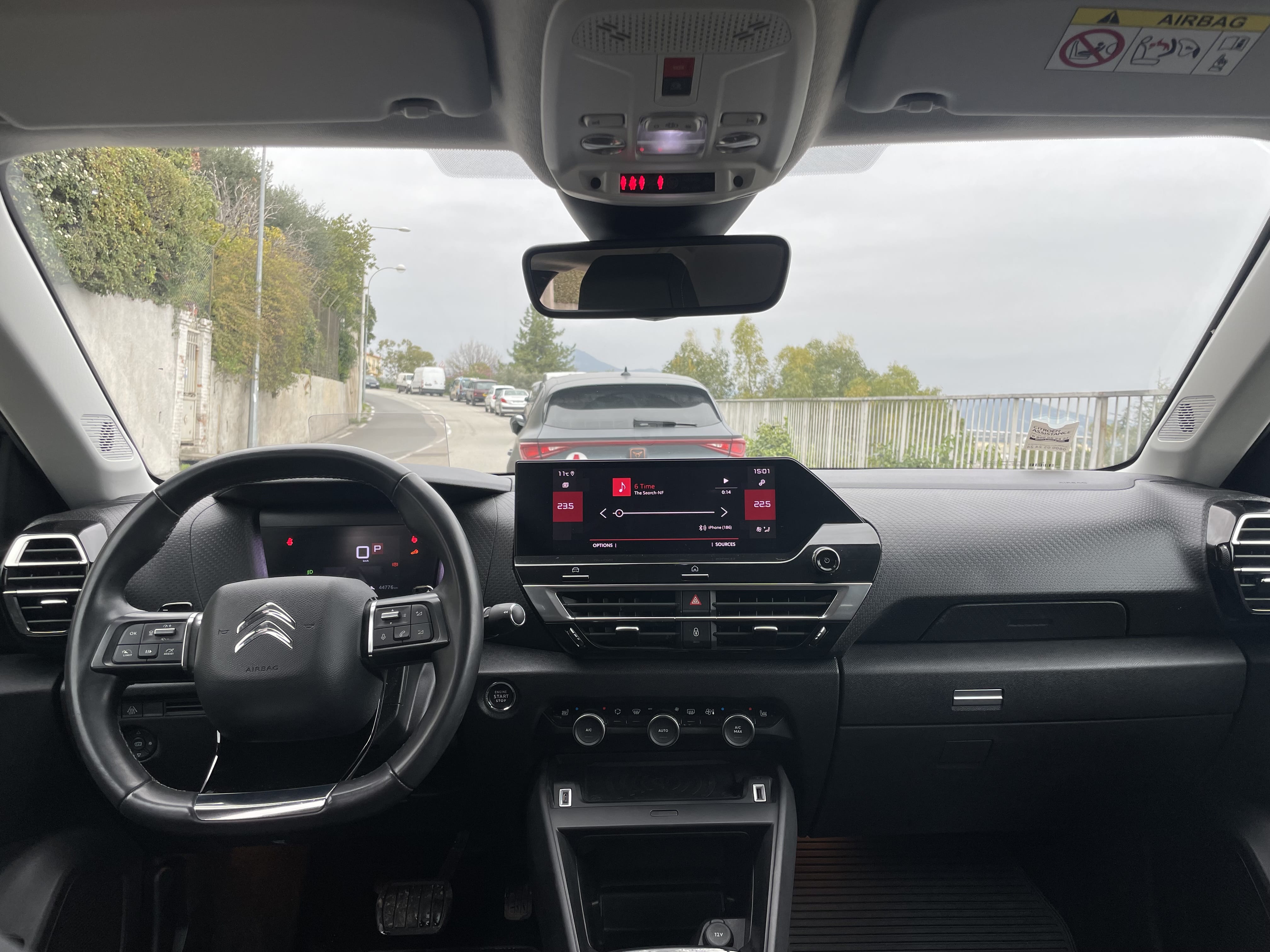 Citroen C4 avec Dashcam