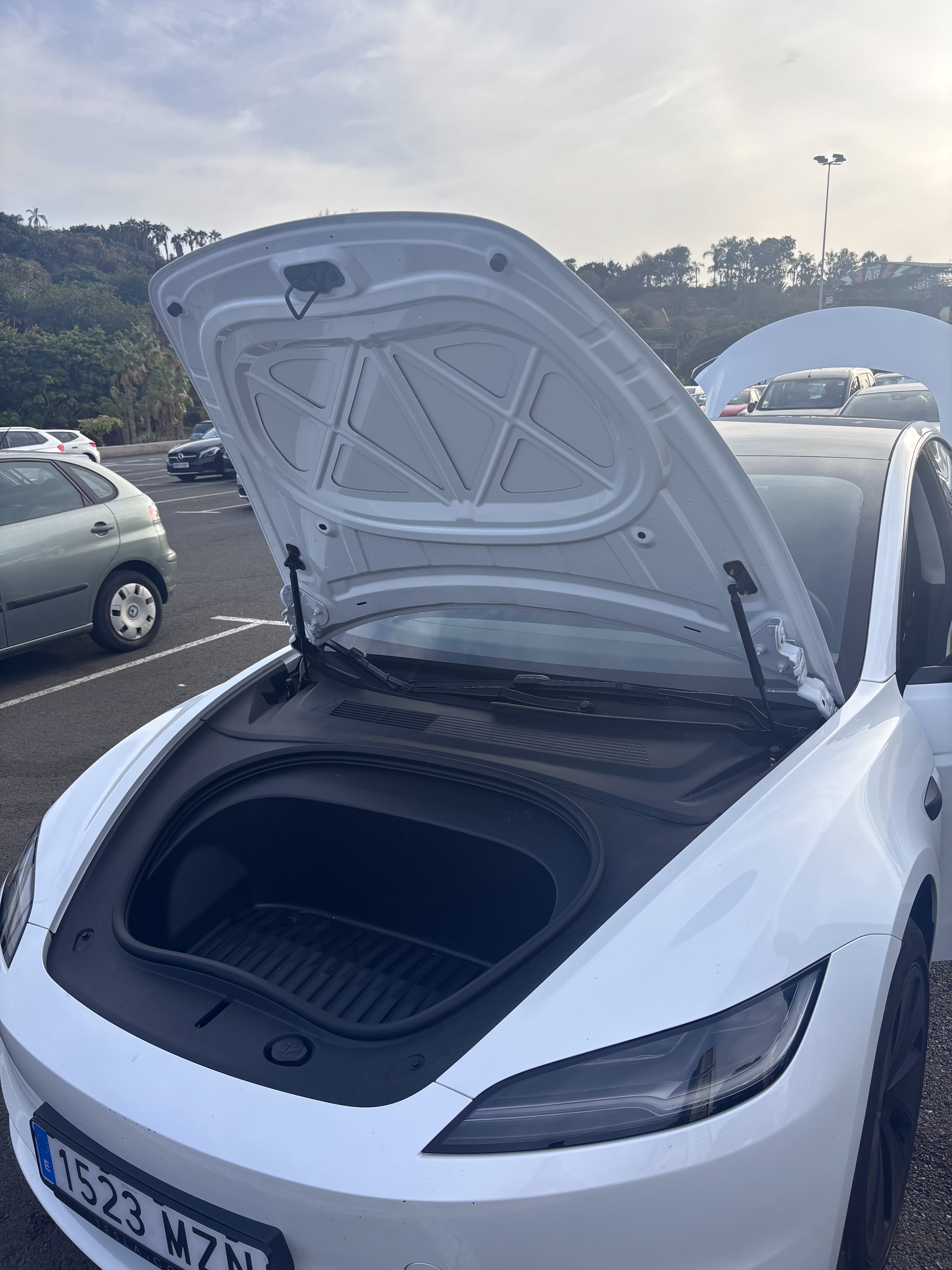 Tesla Model 3 con Dashcam