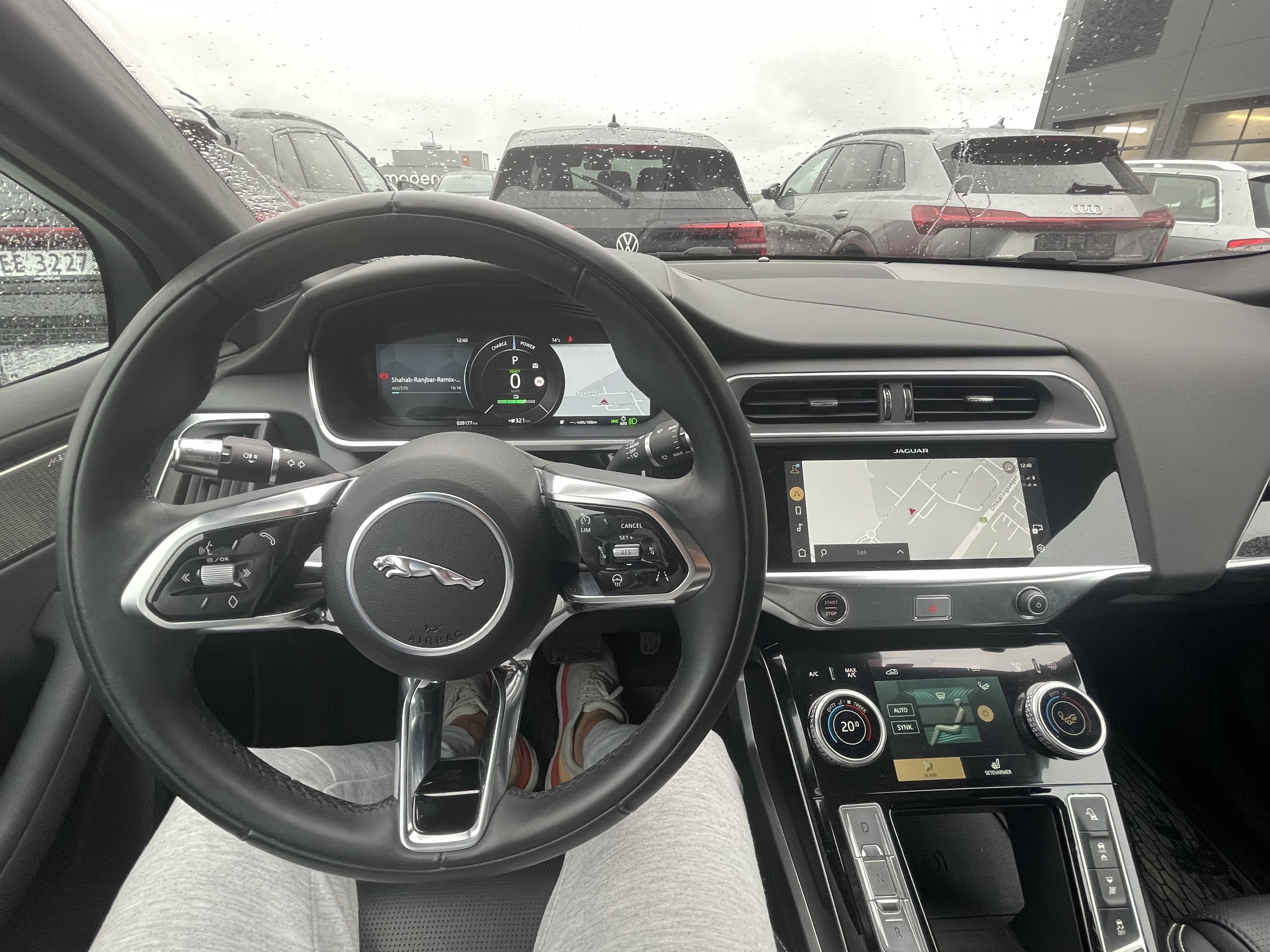 Jaguar I-pace med Dashcam