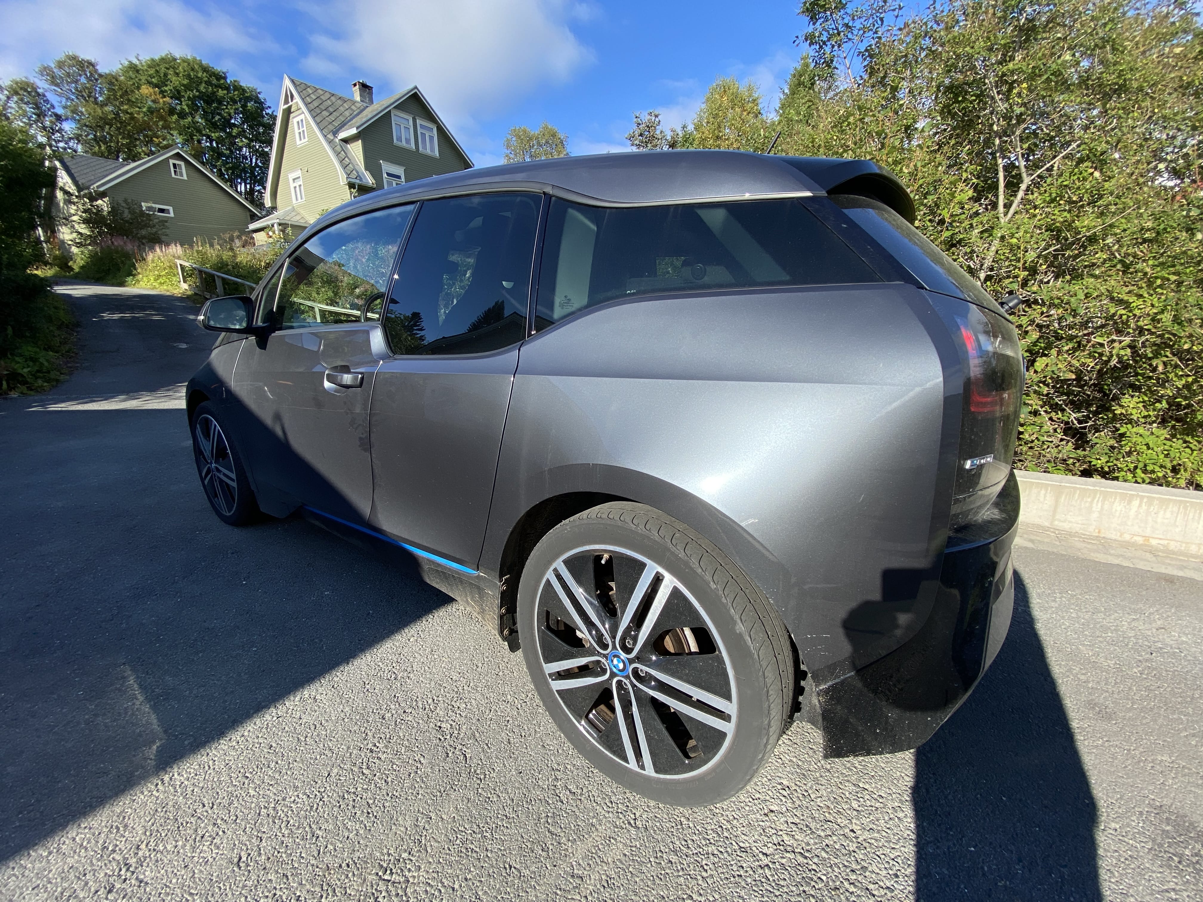 BMW i3 mit Navigationsgerät