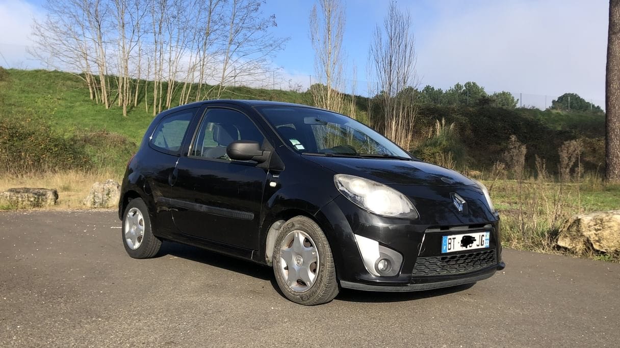 Renault Twingo II 1.2 essence 75 ch à Pessac & aéroport Bordeaux (réf BT476), 2011, Essence 95
