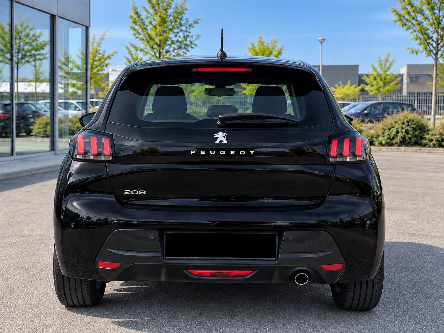 Peugeot 208 mit USB-Ladeanschlüsse