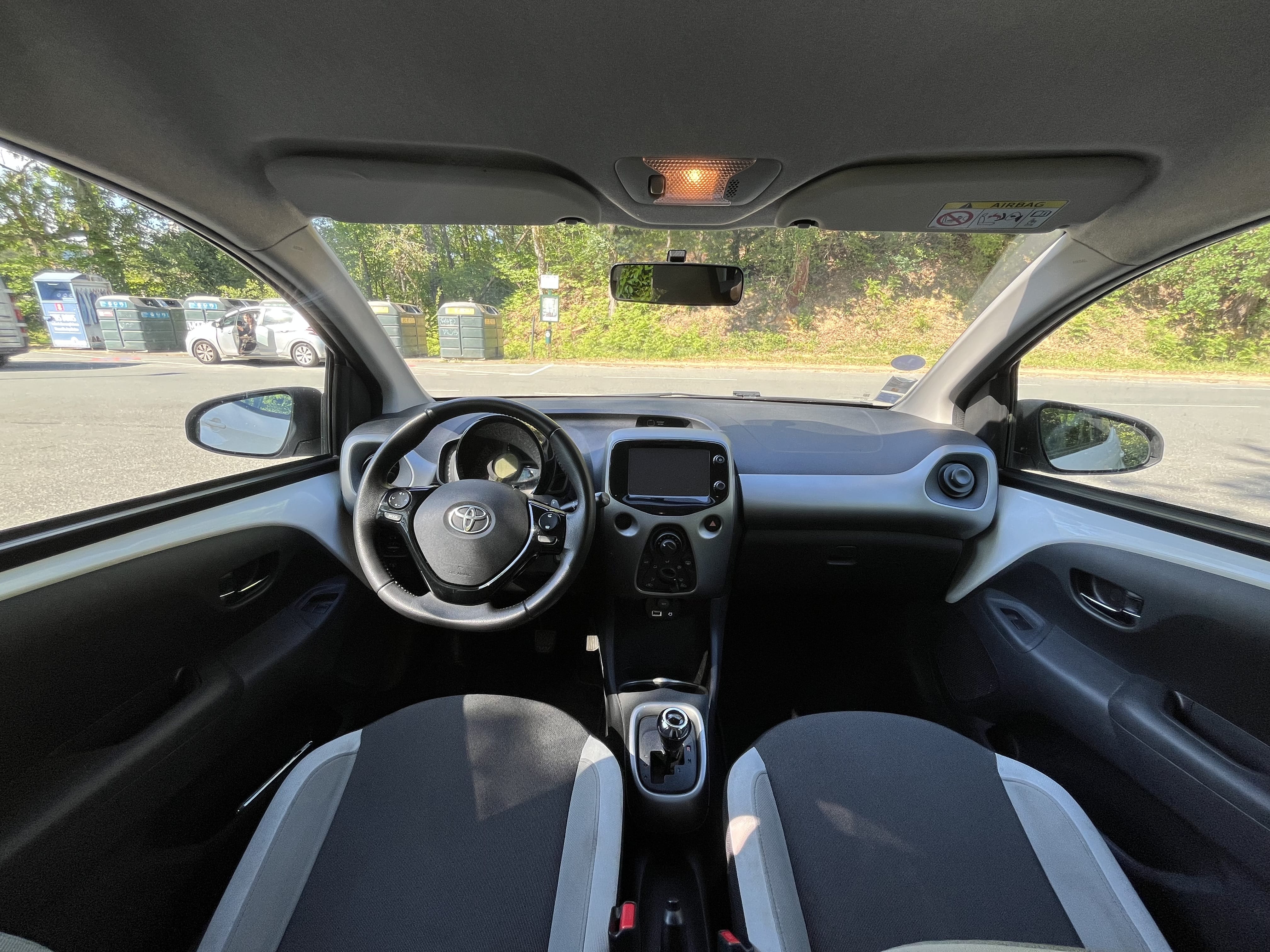 Toyota Aygo avec Siège bébé