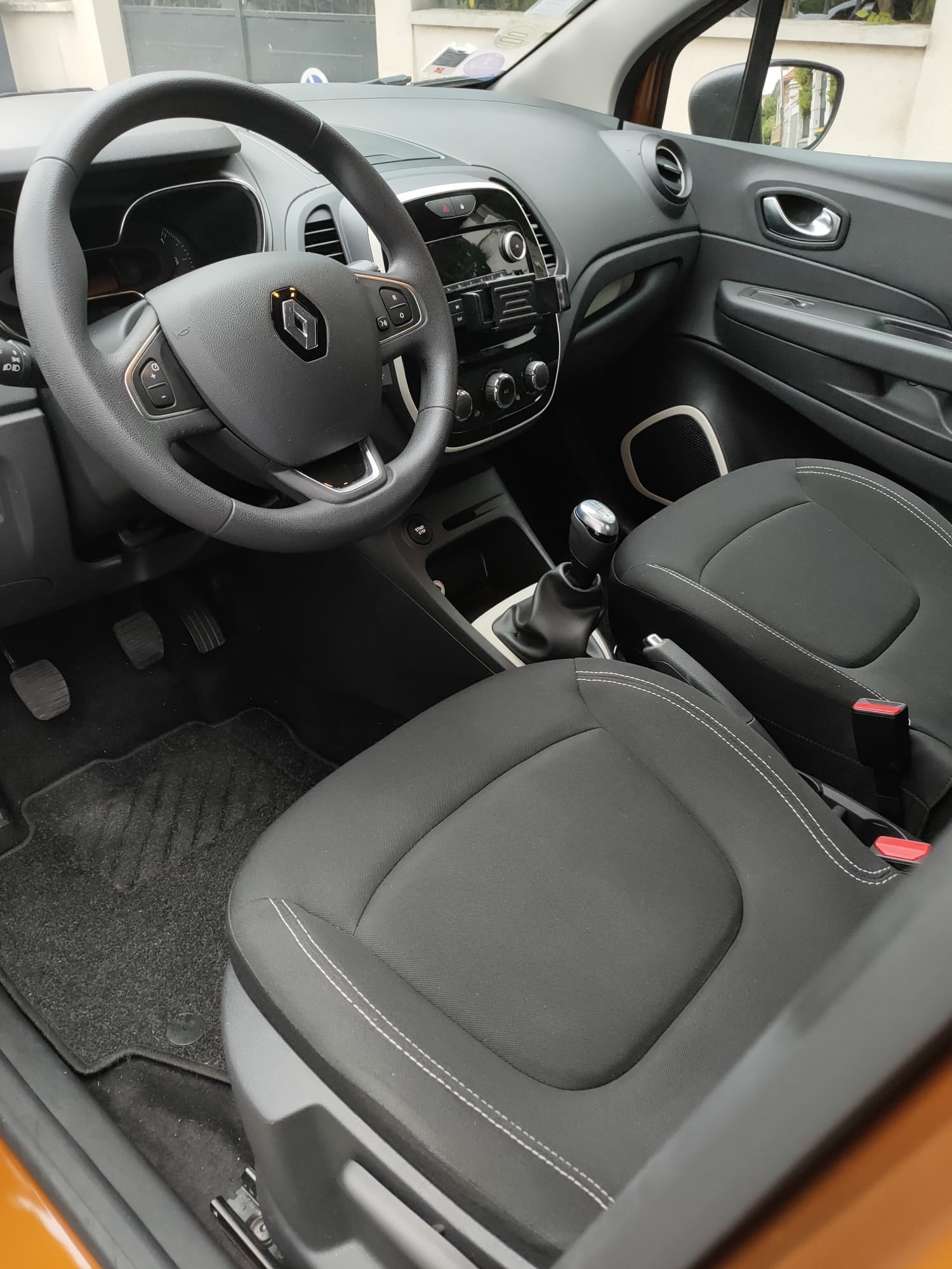 Renault Captur avec Siège bébé